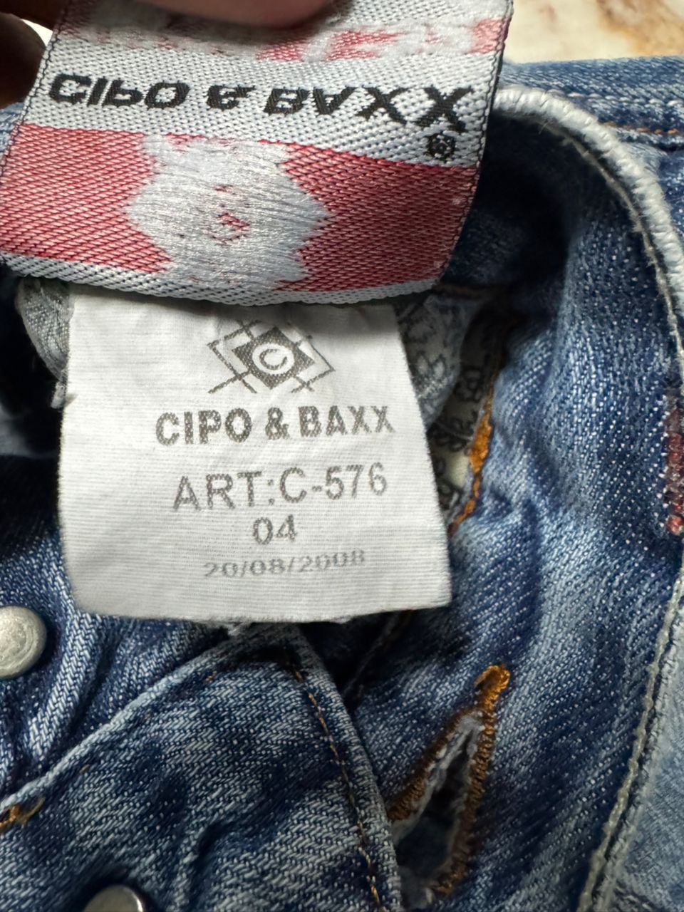 Japanese Brand 💥Insane💥90s DipoxBaxx Sand Washed Distressed Cargo Rare Jean Size US 32 / EU 48 - 13 Thumbnail
