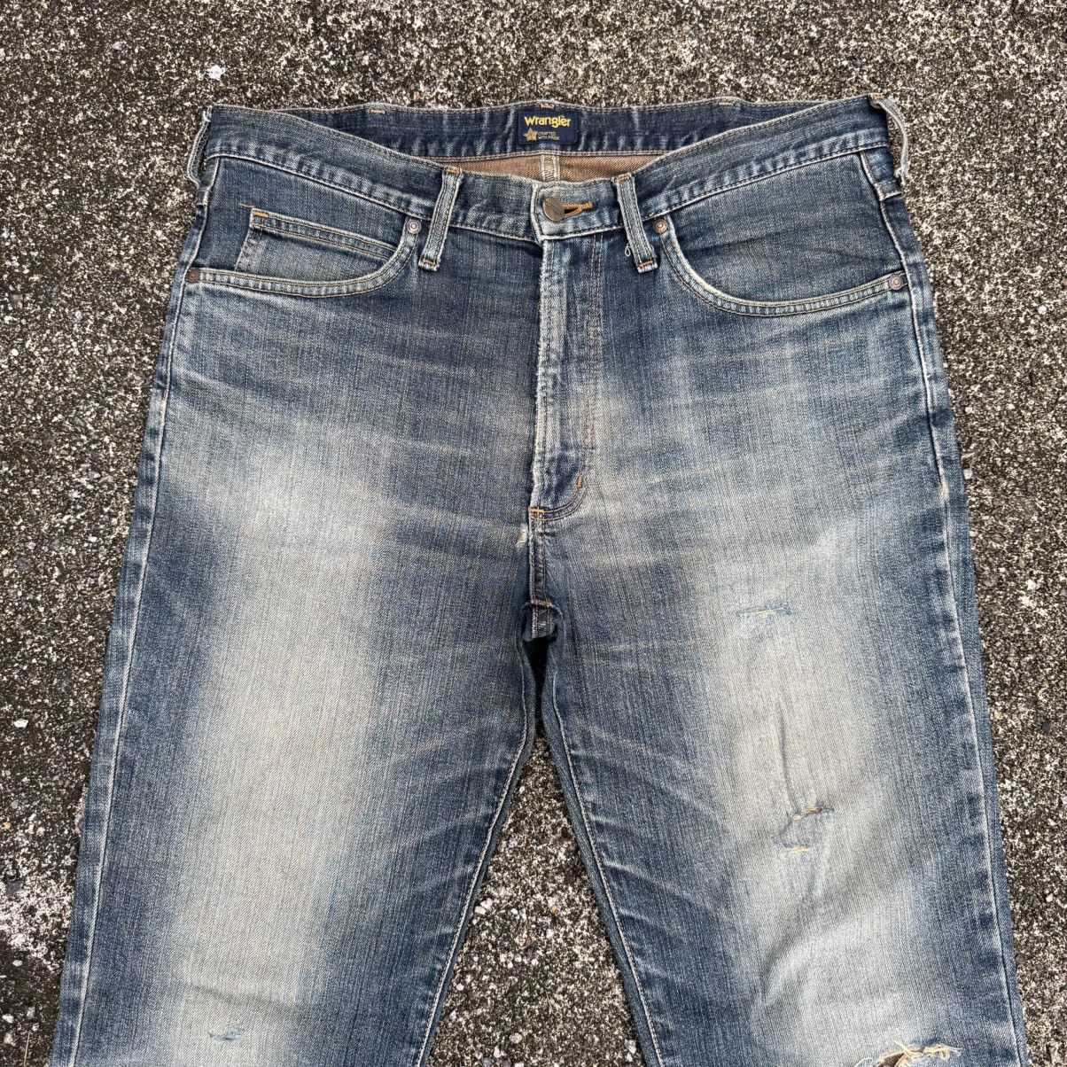 Wrangler VINTAGE EDWIN RUSTY FADED JEAN PANTS Size US 35 - 3 Thumbnail