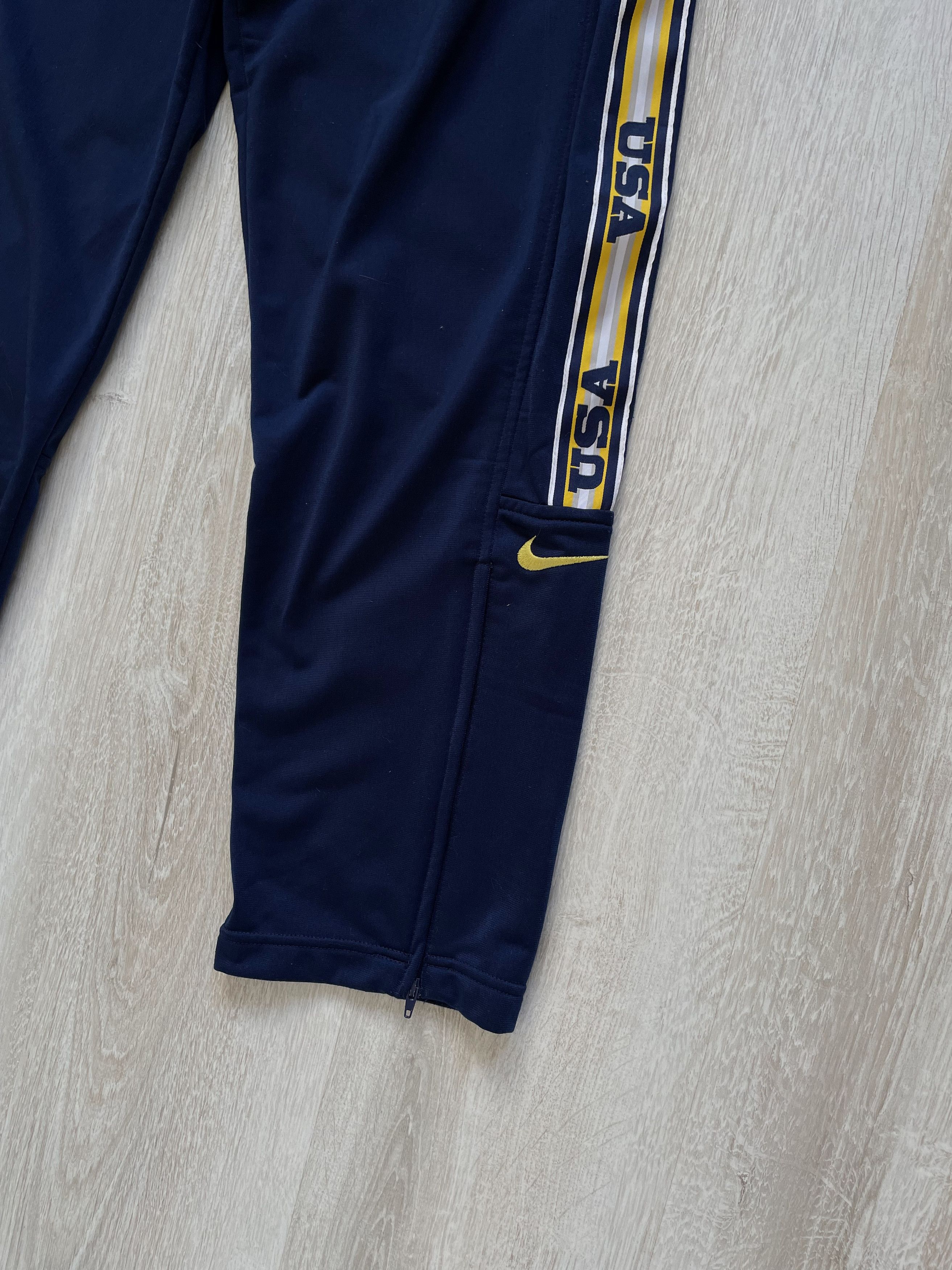 Nike Vintage 90s Nike Monogram Track Pants Size US 32 / EU 48 - 4 Thumbnail