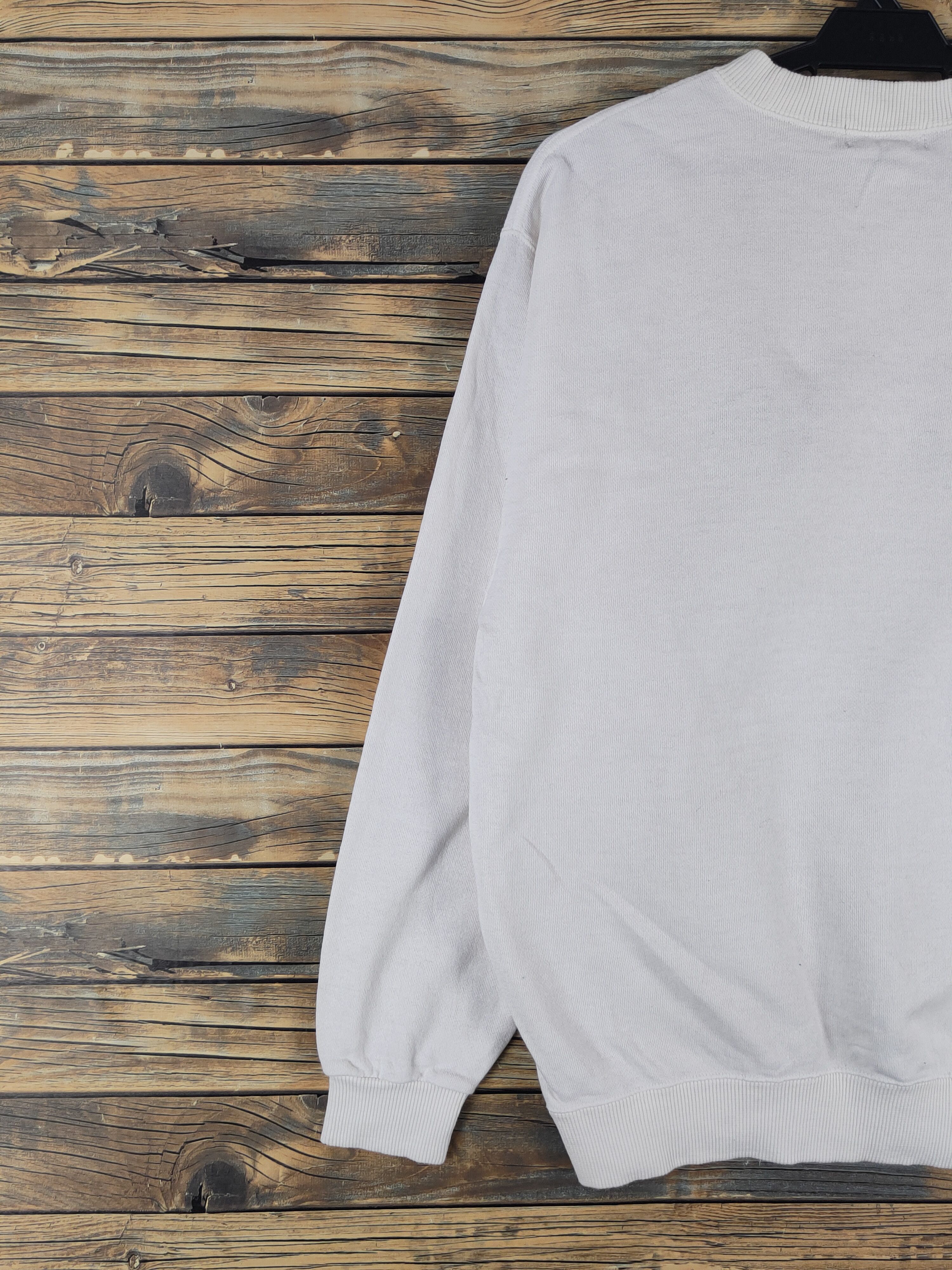 Vintage New College Oxford vintage White Sweatshirts #W1455 Size US M / EU 48-50 / 2 - 9 Thumbnail