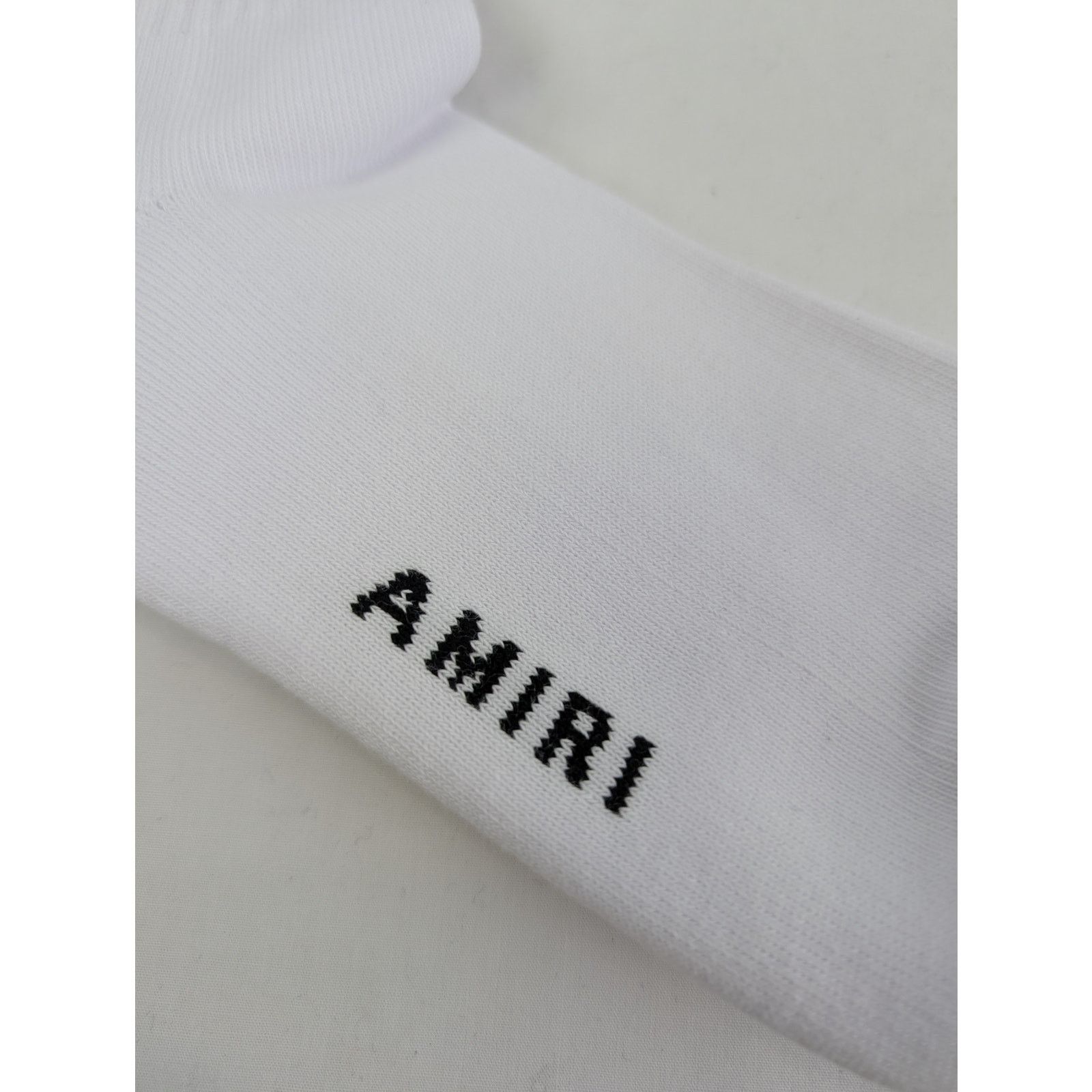 Amiri o1rshd1 Q:2 / Size: 45-46 / Amiri Varsity Script Socks Size ONE SIZE - 7 Thumbnail