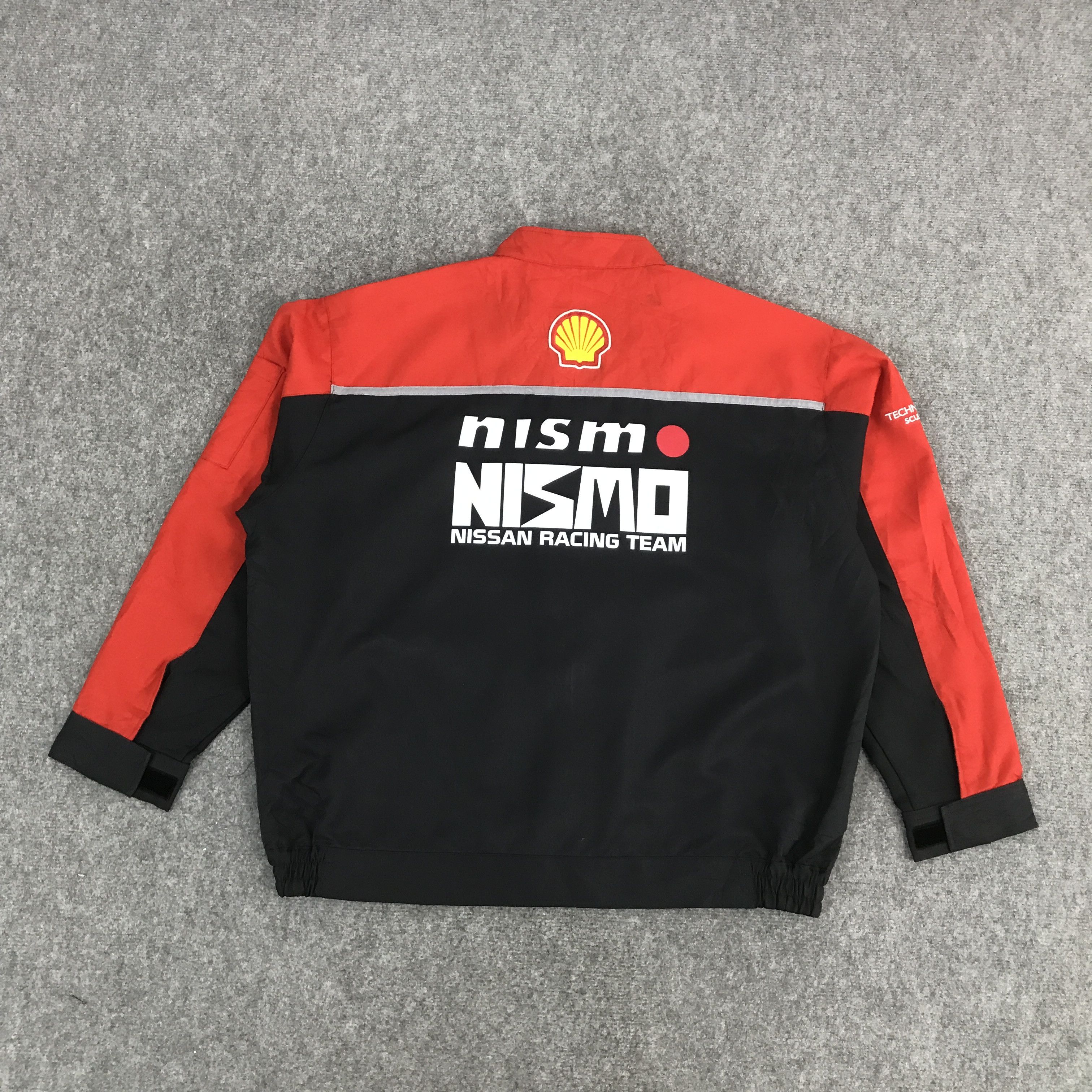 Japanese Brand SHELL HELIX X NISMO NISSAN RACING TEAM JACKET Size US XL / EU 56 / 4 - 1 Thumbnail