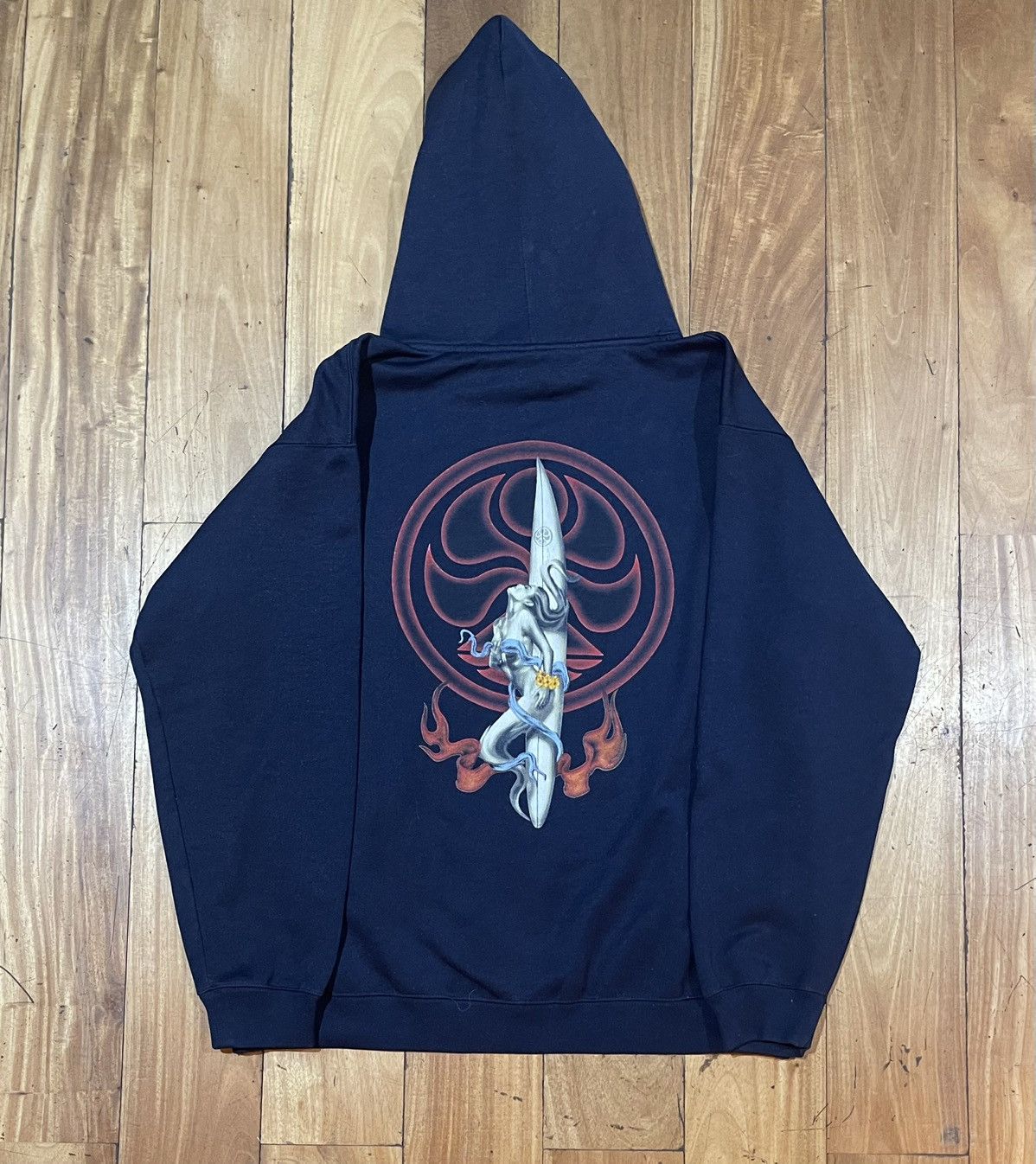 Other Vintage Grail HIC blue Hoodie XL Y2K surf hawaianas 90s Size US XL / EU 56 / 4 - 1 Thumbnail