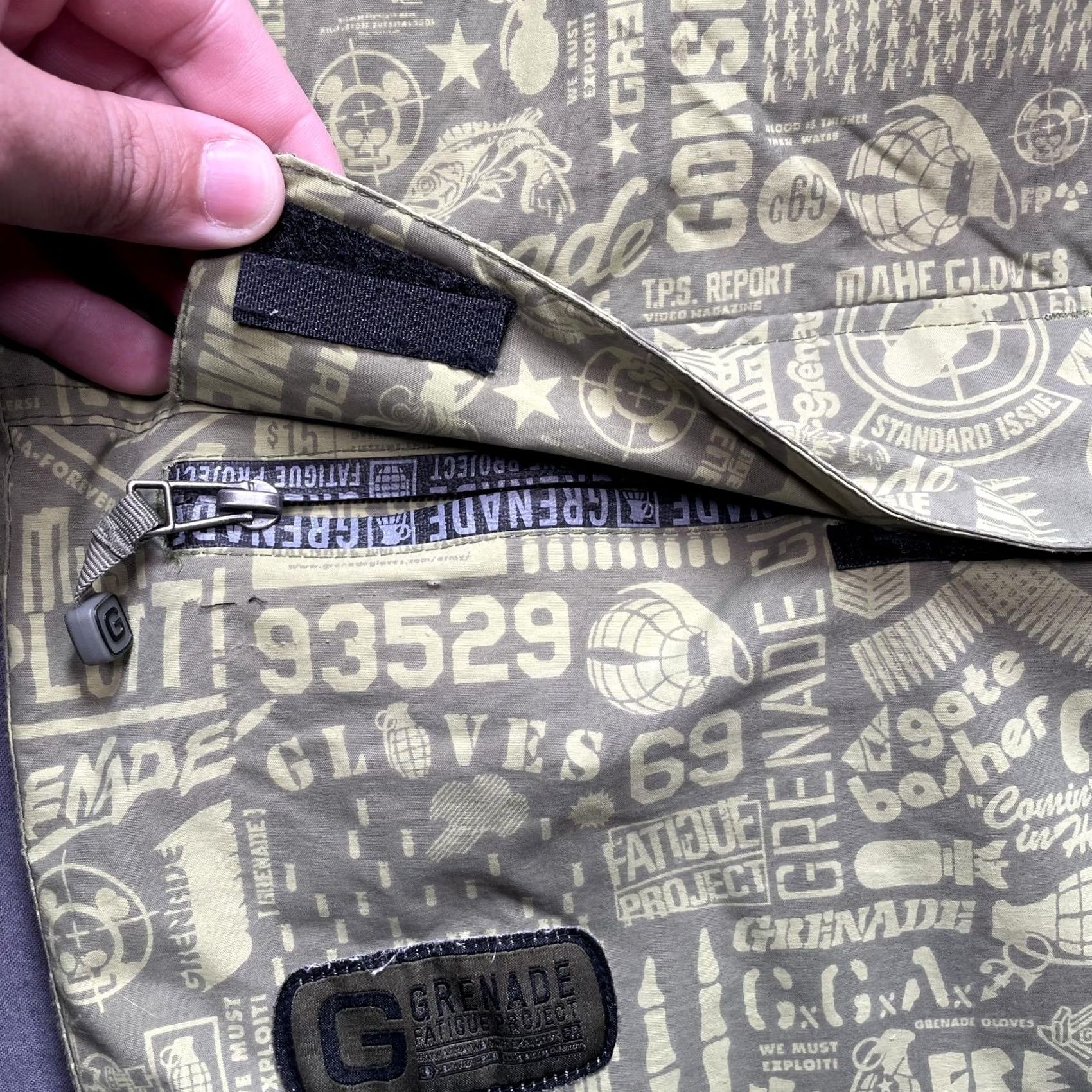 Y/Project Grenade Fatigue Project Parka Jacket Reversible Green Olive Mens Large Size US 33 - 6 Thumbnail