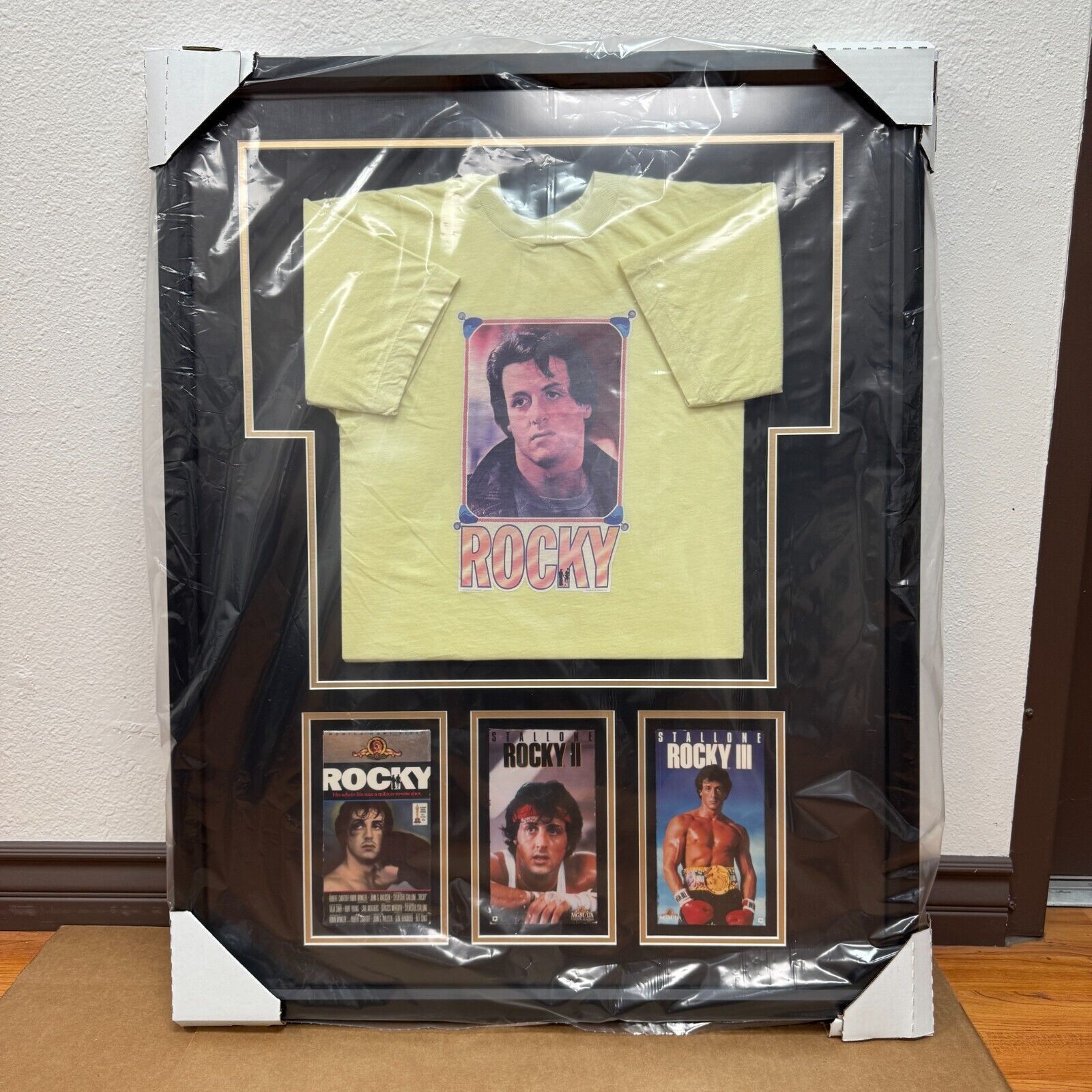 Vintage 1976 Rocky Movie Collector Memorabilia Framed Shirt VHS Size US XS / EU 42 / 0 - 2 Thumbnail