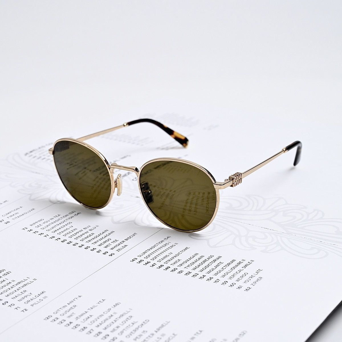 Miu Miu MIU MIU 0MU 55ZS SUNGLASSES Size ONE SIZE - 1 Thumbnail
