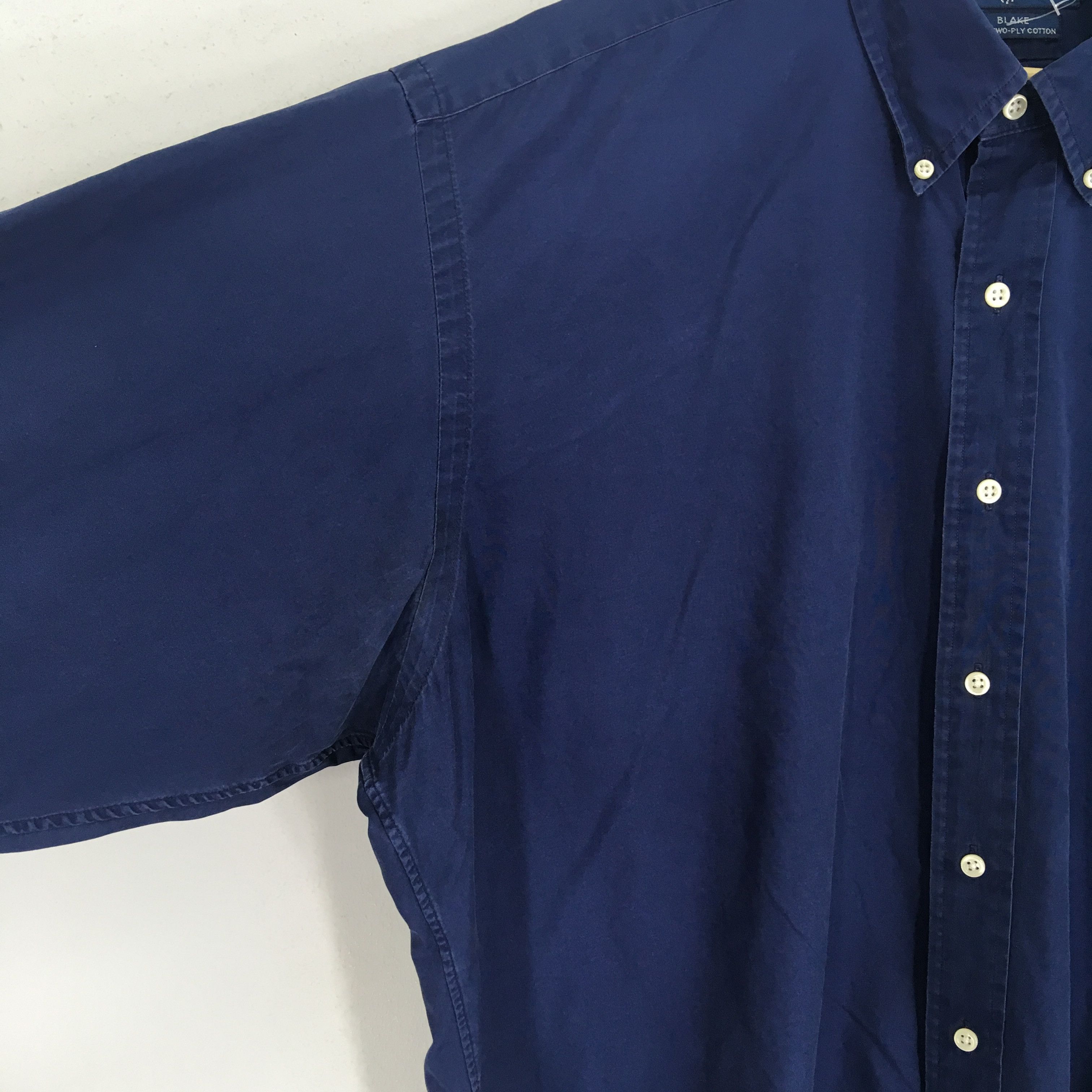 Ralph Lauren Vintage Polo Ralph Lauren Small Pony Indigo Blue Casual Size US XL / EU 56 / 4 - 6 Thumbnail