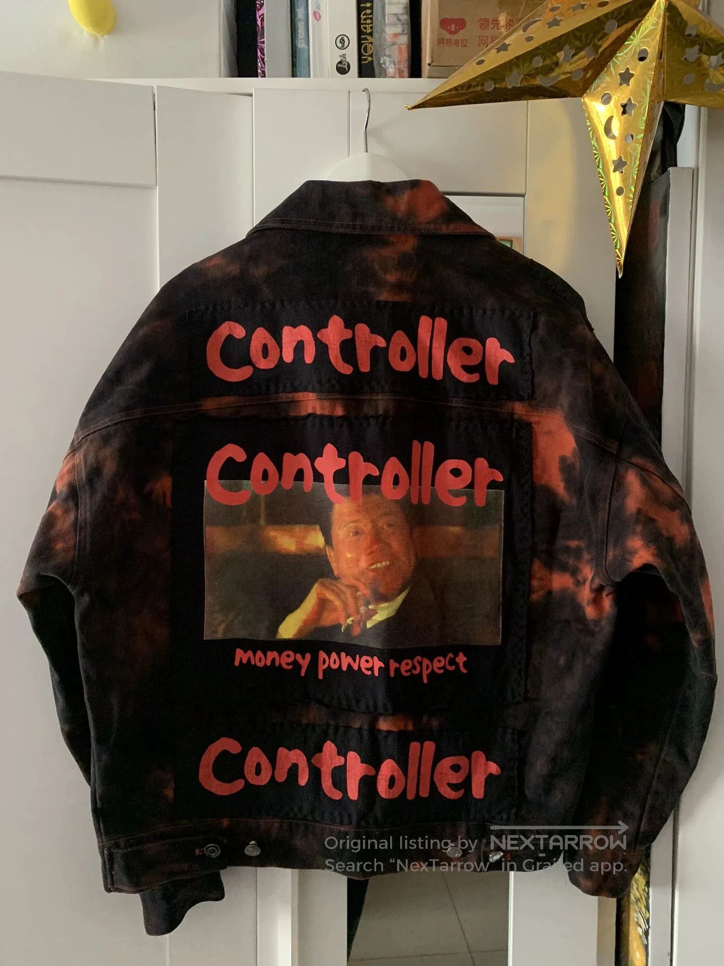roarguns CGJoey Remake Red Black Denim Jacket. Size US M / EU 48-50 / 2 - 1 Thumbnail