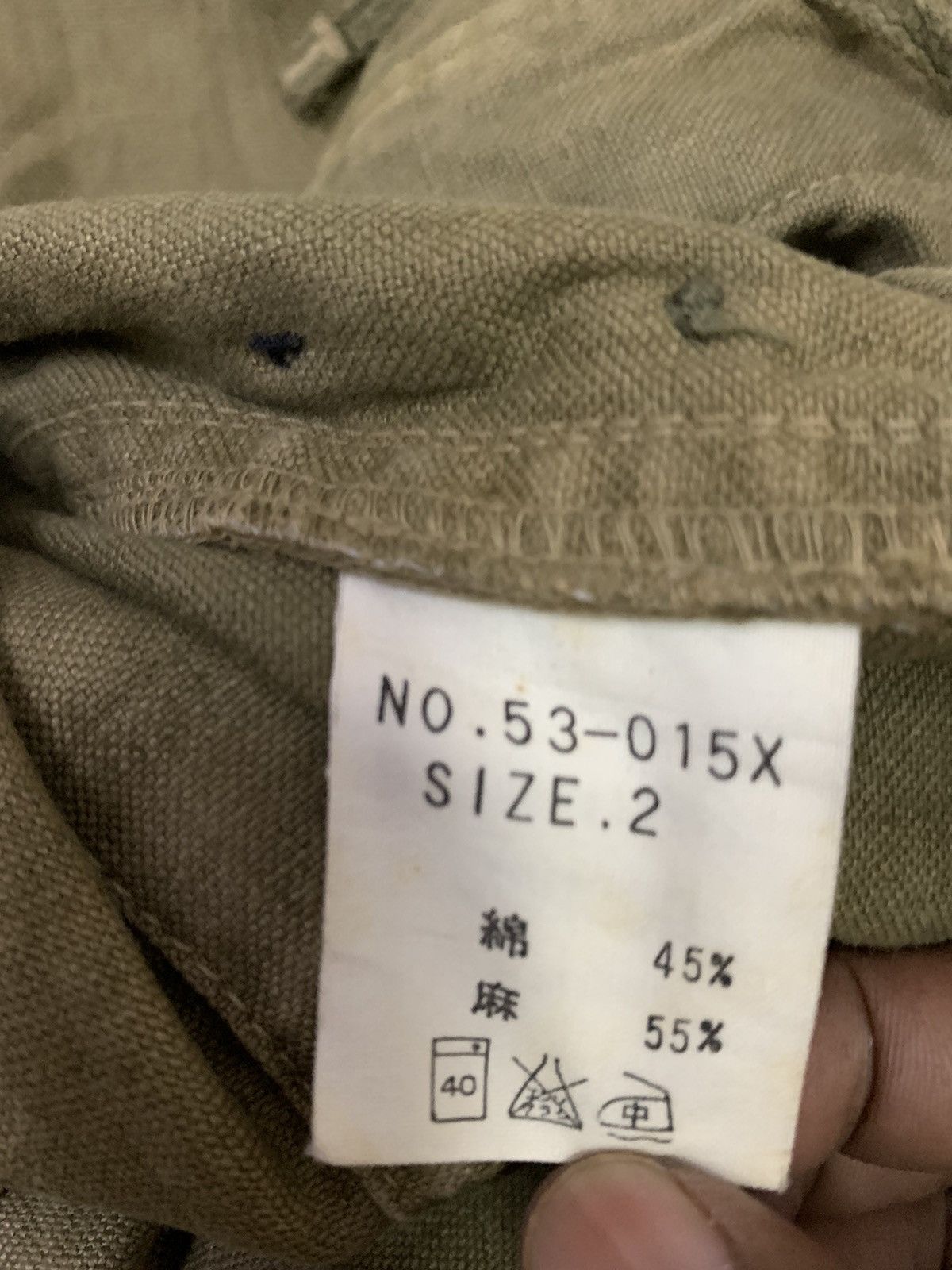 OMNIGOD 💥Vintage Omnigod Green Military Cargo Size US 33 - 9 Thumbnail