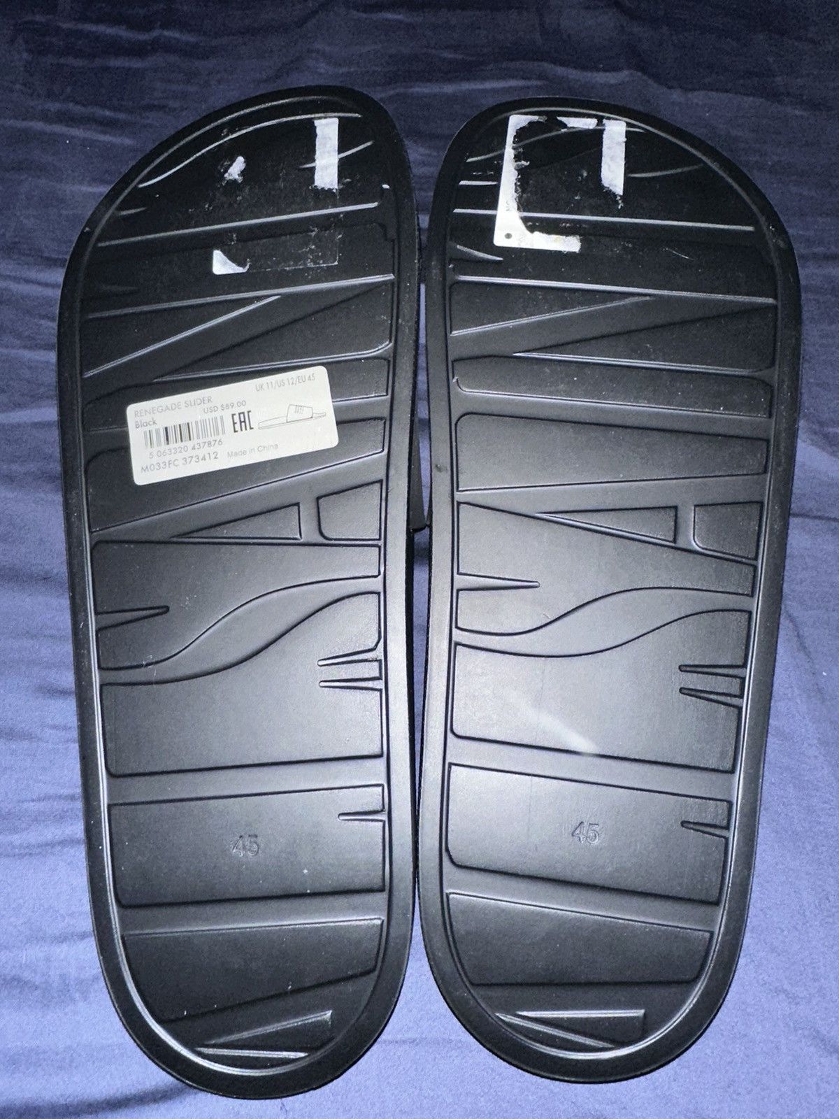 Allsaints Brand new all saints slides Size US 12 / EU 45 - 2 Thumbnail