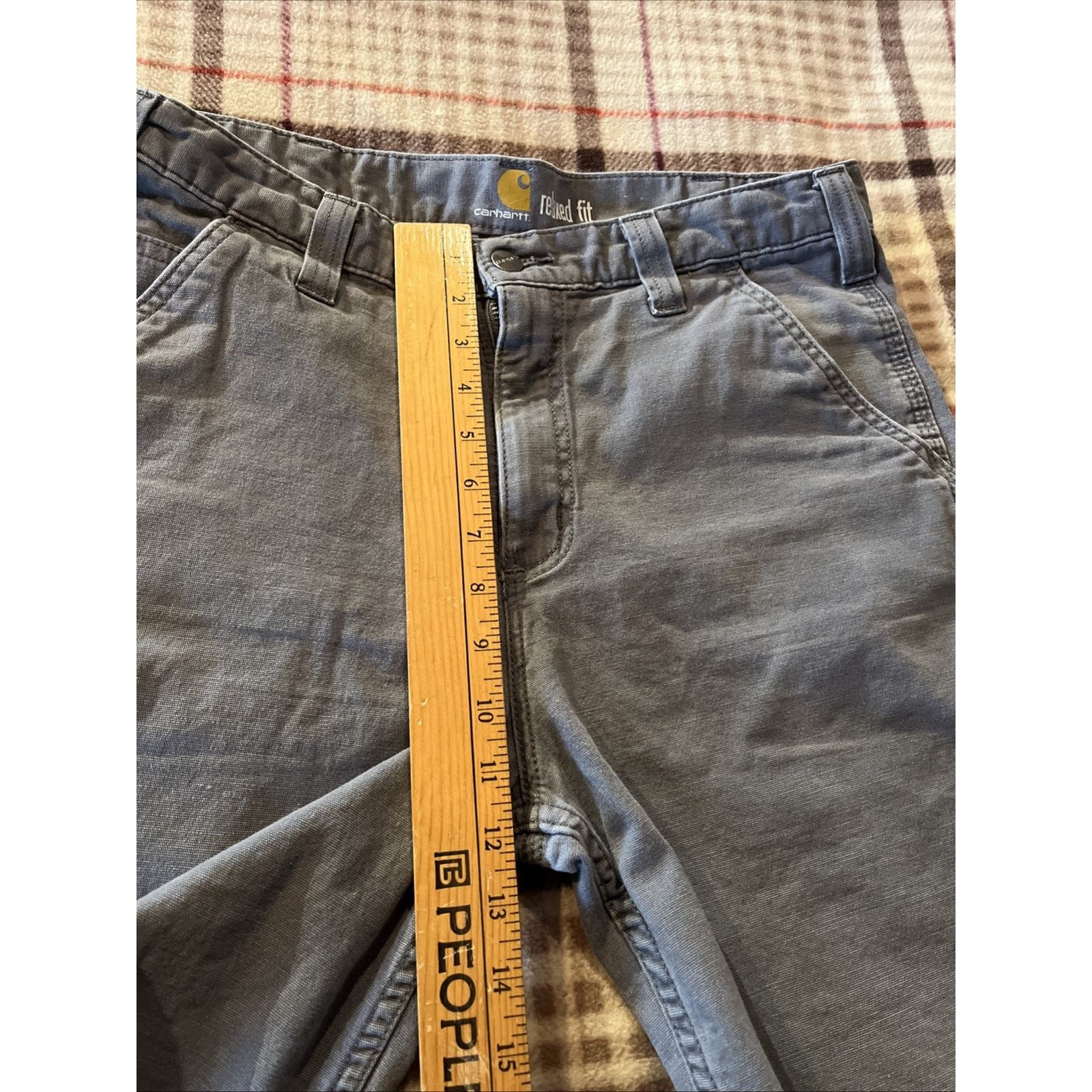 Carhartt Carhartt Canvas Shorts Men’s 34 Gray Relaxed Fit Workwear Size US 34 / EU 50 - 6 Thumbnail