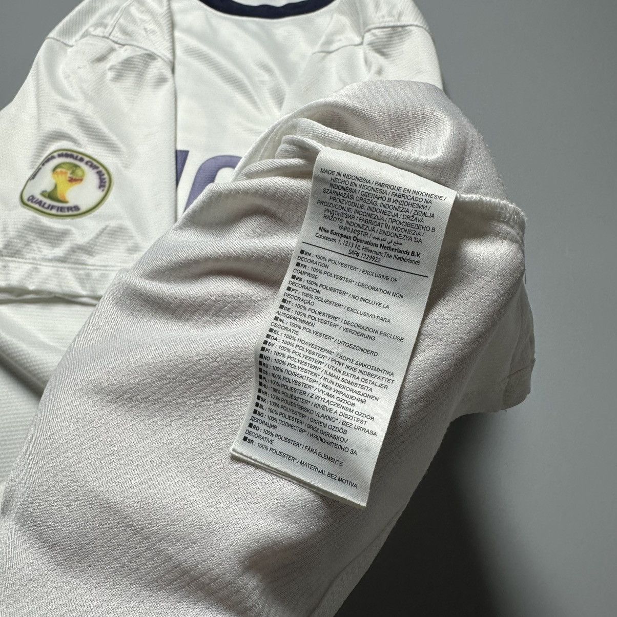 Nike ENGLAND NIKE 2013 WORLD CUP QUALIFIERS JERSEY #10 ROONEY Size US XL / EU 56 / 4 - 12 Thumbnail