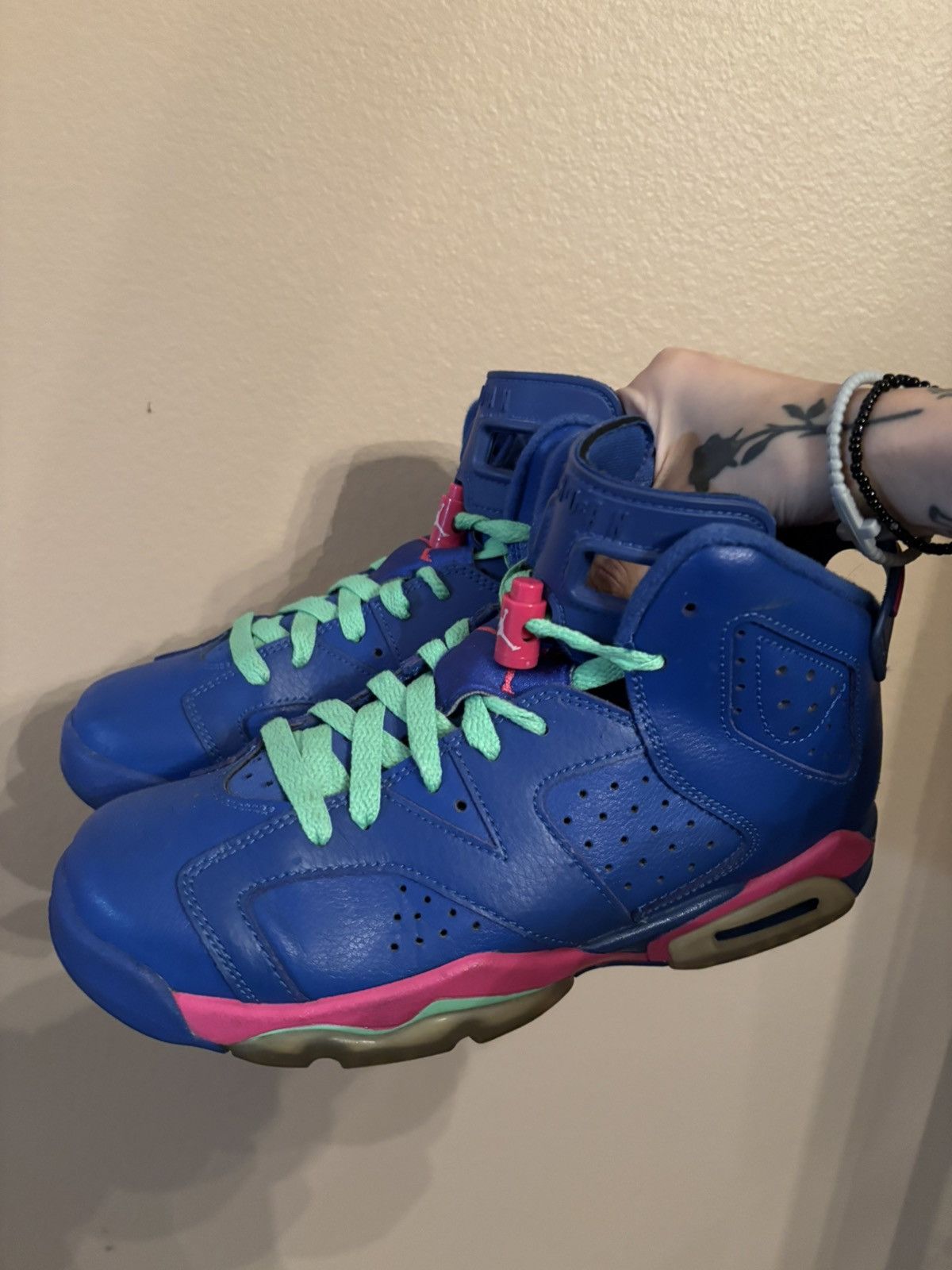 Jordan Brand Air Jordan 6 Retro GS 'Game Royal' Size US 7 / IT 37 - 6 Thumbnail