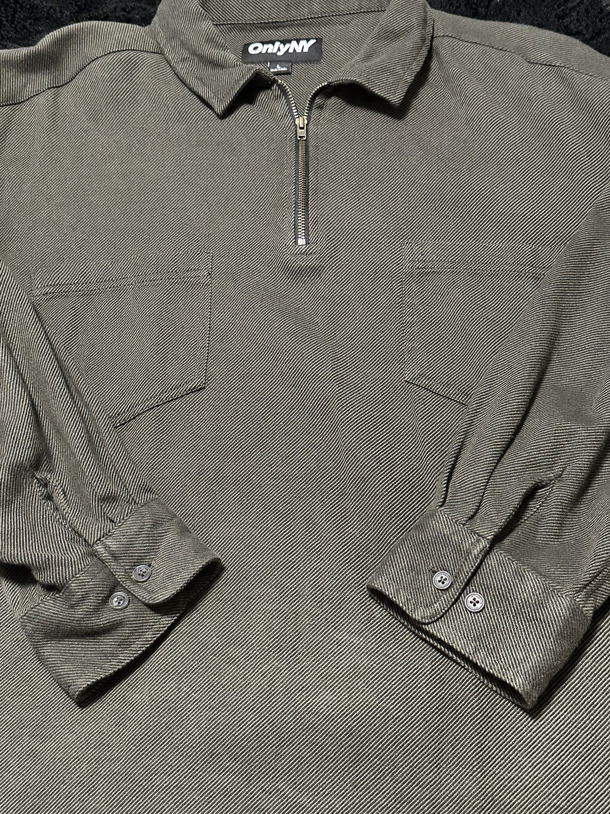 Only NY OnlyNY Quarter Zip Shirt Size US L / EU 52-54 / 3 - 1 Thumbnail