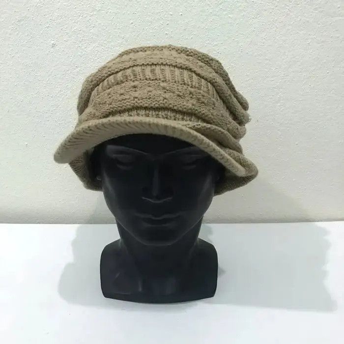 Japanese Brand Japanese Brand Turban Style Beanie Hat Size ONE SIZE - 3 Thumbnail