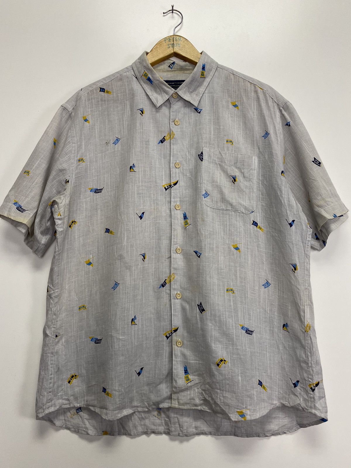Beverly Hills Polo Club × Vintage Vintage Beverly Hills Polo Club Button Up Shirt Size US L / EU 52-54 / 3 - 3 Thumbnail