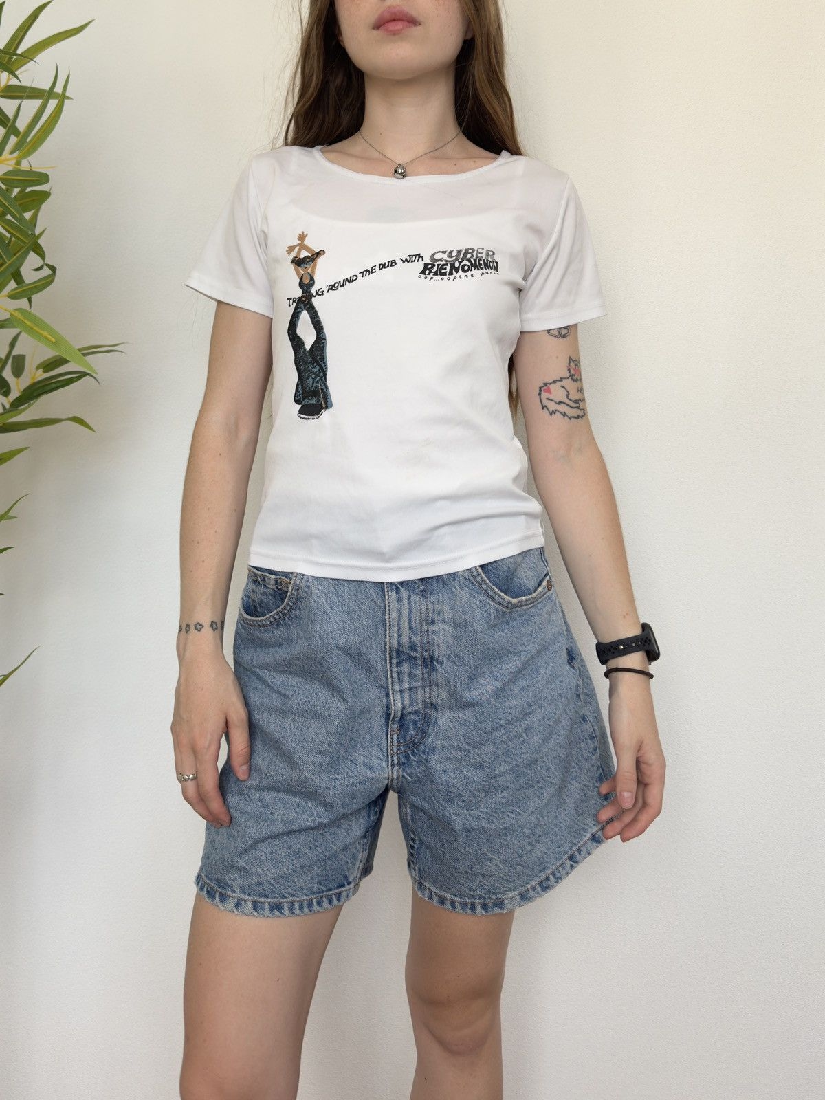 Cop Copine COP COPINE 2000s CYBER PRINTED STYLE TEE Size M / US 6-8 / IT 42-44 - 2 Thumbnail