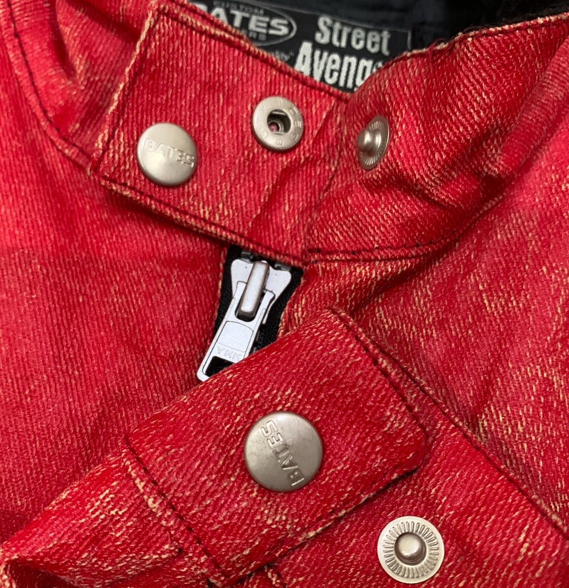 Sports Specialties VINTAGE DISTRESSED BATES LEATHERS CUSTOM BIKER JACKET Size US M / EU 48-50 / 2 - 14 Thumbnail