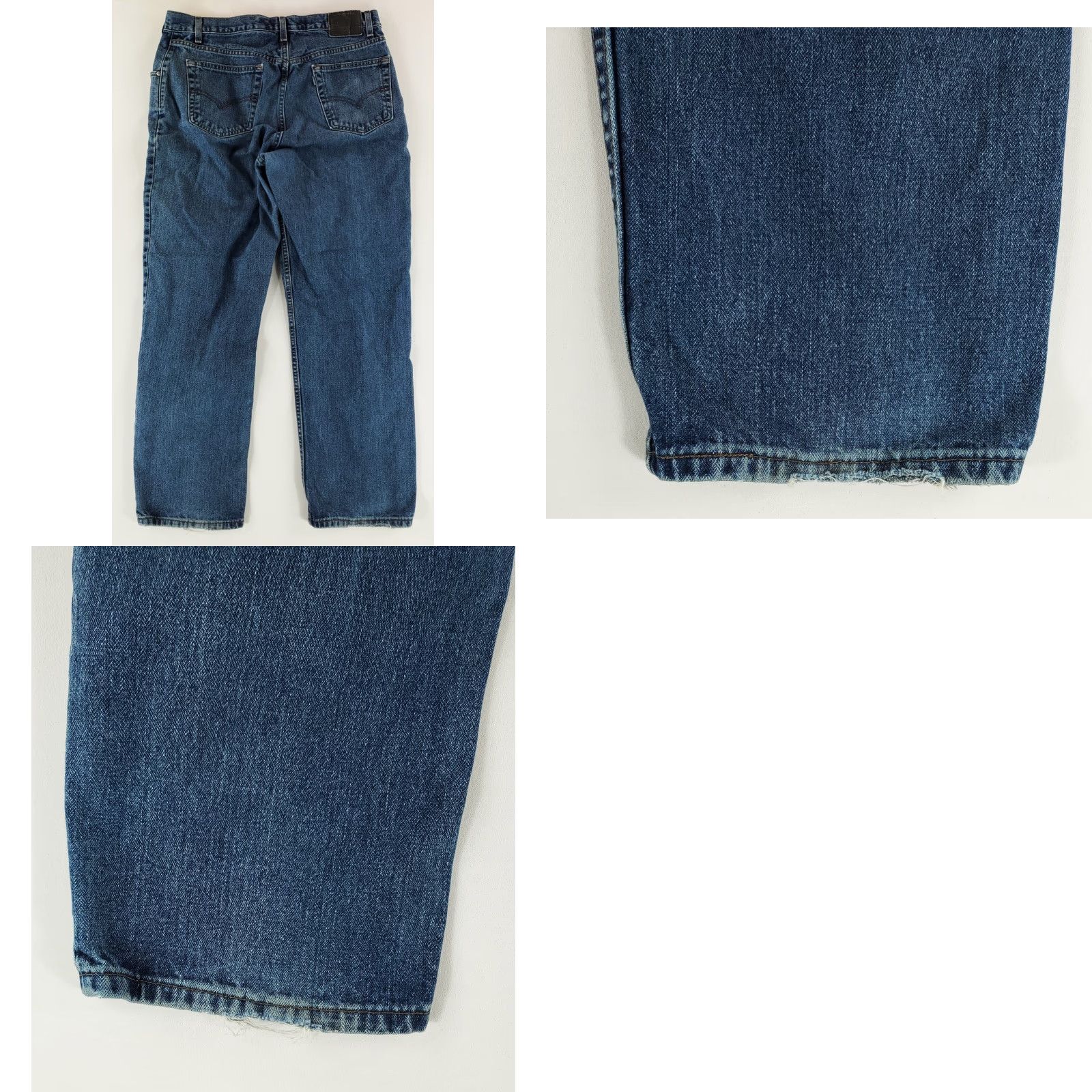Levi's Levi's Silvertab Jeans Straight Relaxed Blue Made USA Men 38x32 38x31 Inseam 31 Vintage? Size US 38 / EU 54 - 8 Thumbnail