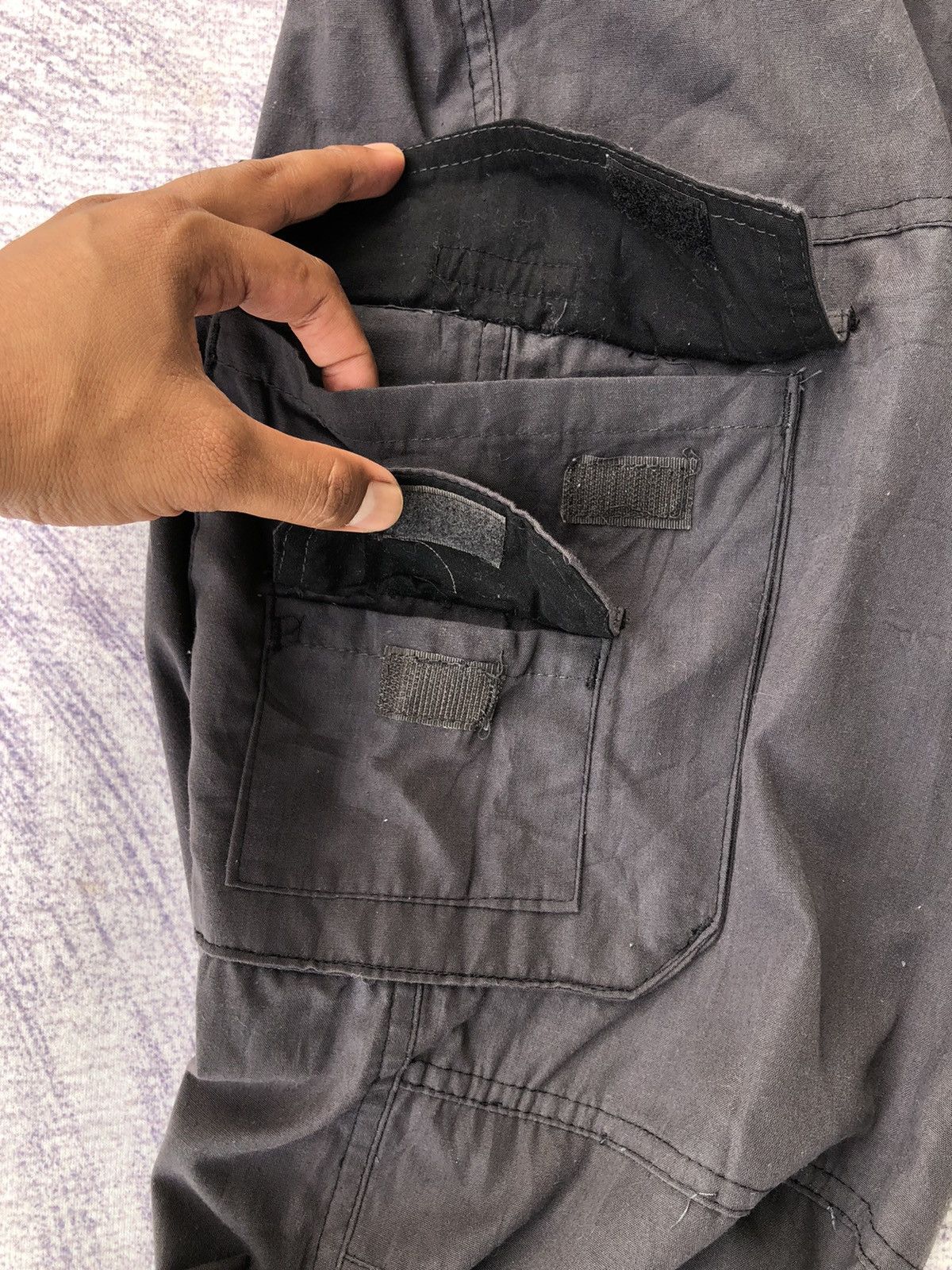 Japanese Brand Vintage Outdoor Cargo 6 Pocket Stretchble Waist Size US 26 / EU 42 - 11 Thumbnail