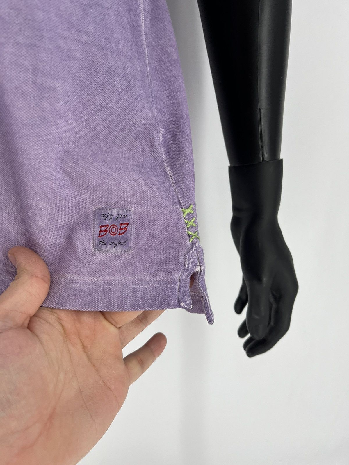 Vintage POLO BOB Teinture vegetale ,rebrode main, made in Italie Size US XL / EU 56 / 4 - 12 Thumbnail