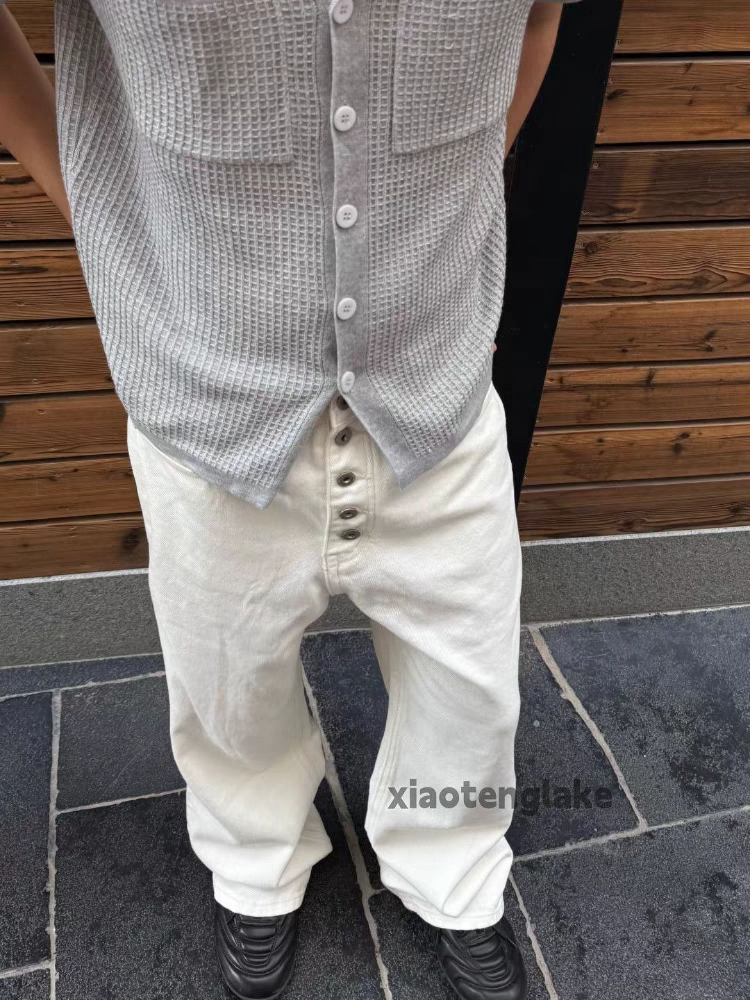 Vintage Utility loose baggy skate hiphop yuppie cargo jeans Size US 28 / EU 44 - 4 Thumbnail
