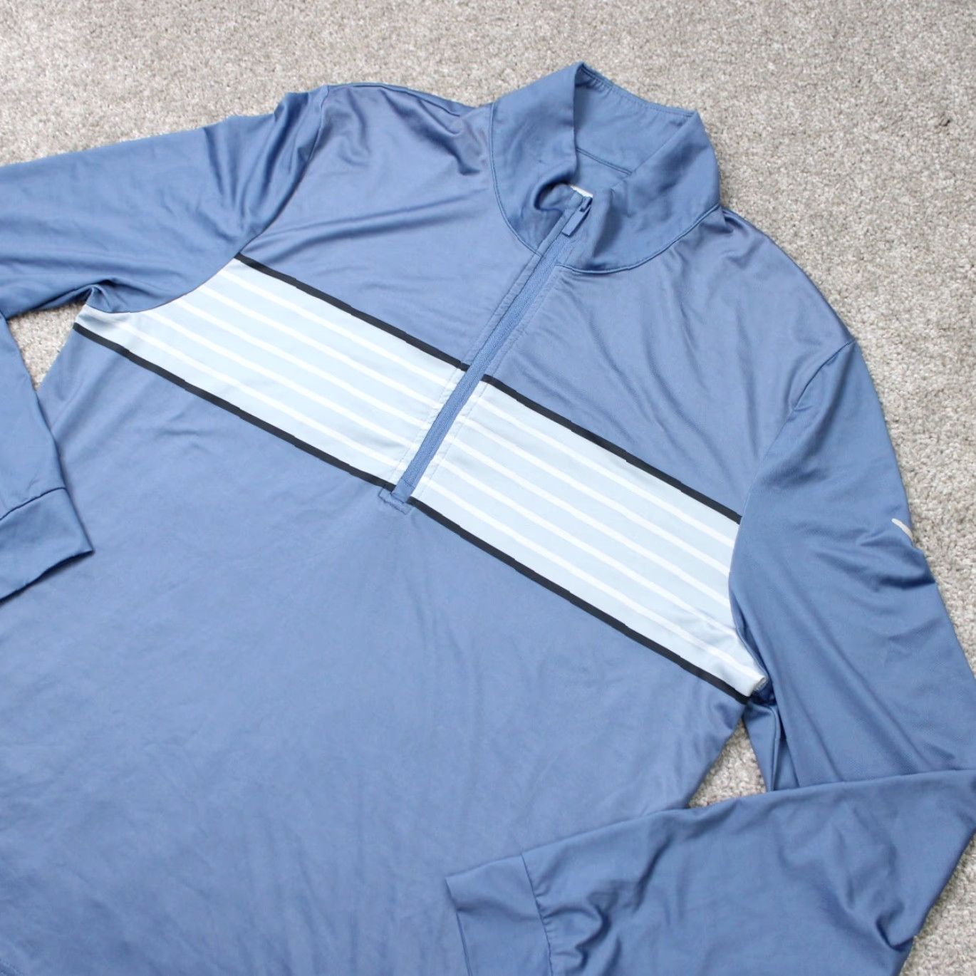 Callaway Callaway Sweatshirt Mens Small Blue Opti-Dri 1/4 Zip Golf Long Sleeve Pullover Size US S / EU 44-46 / 1 - 3 Thumbnail