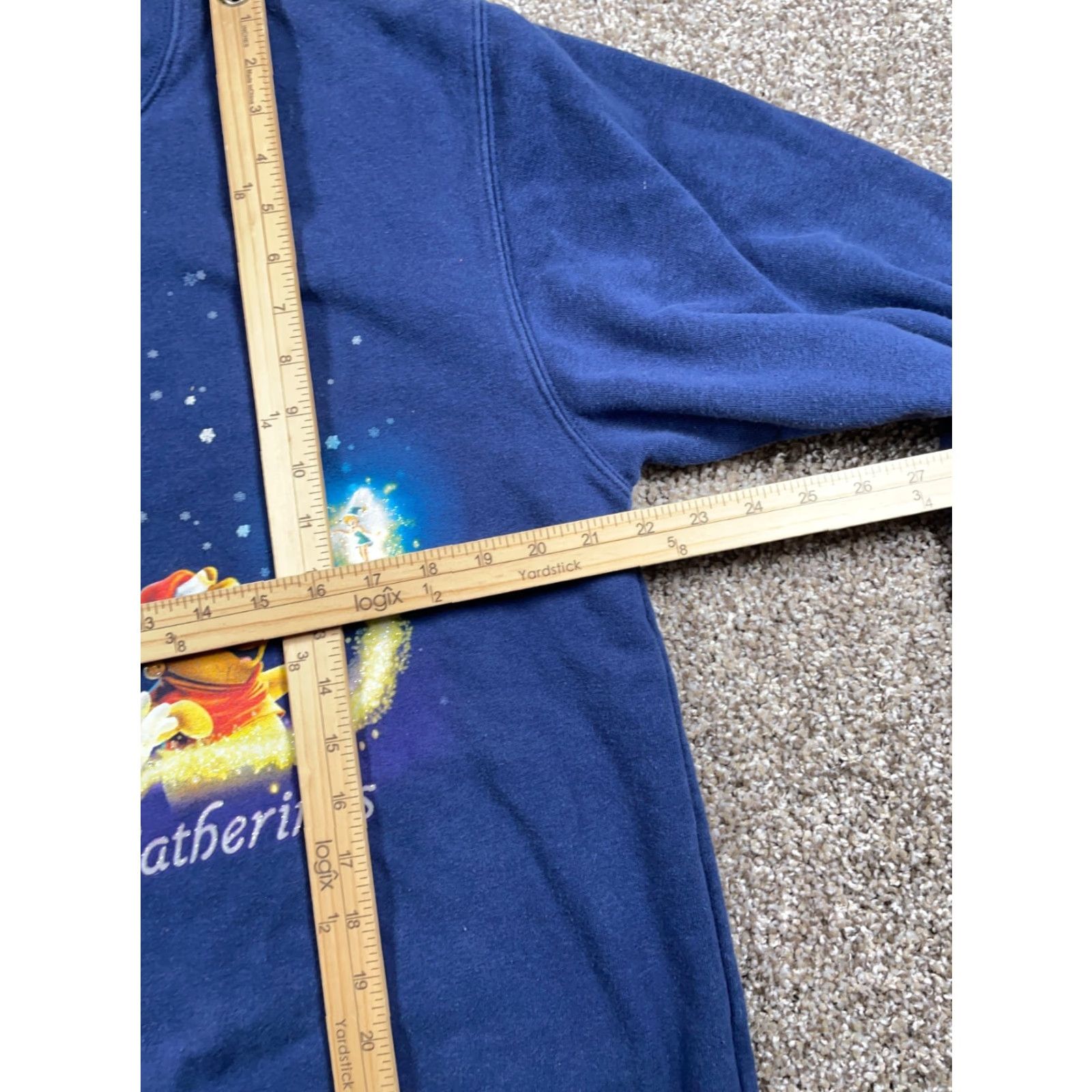 Disney VINTAGE Disney Store Magical Gathering Sweatshirt Adult Medium Blue Snow White Mickey 90s Cartoon Retro Womens Size M / US 6-8 / IT 42-44 - 6 Thumbnail