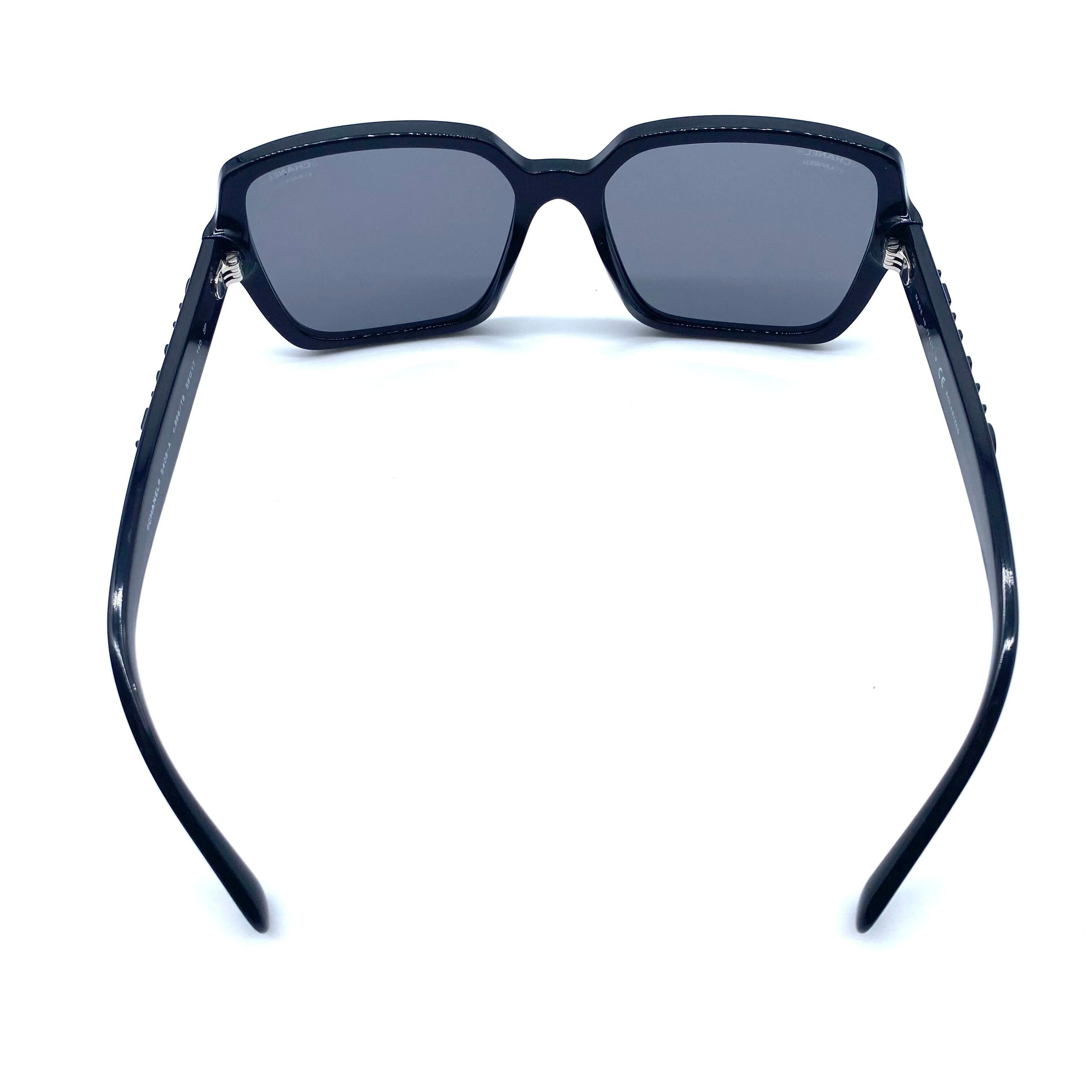 Chanel CHANEL Eyewear Sunglasses Black Size ONE SIZE - 4 Thumbnail