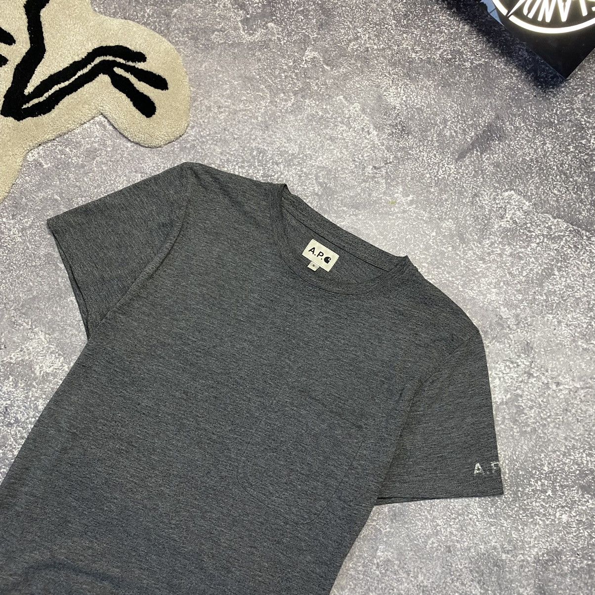 A.P.C. Men’s Carhartt x APC small logo designer luxury tee Size US S / EU 44-46 / 1 - 2 Thumbnail