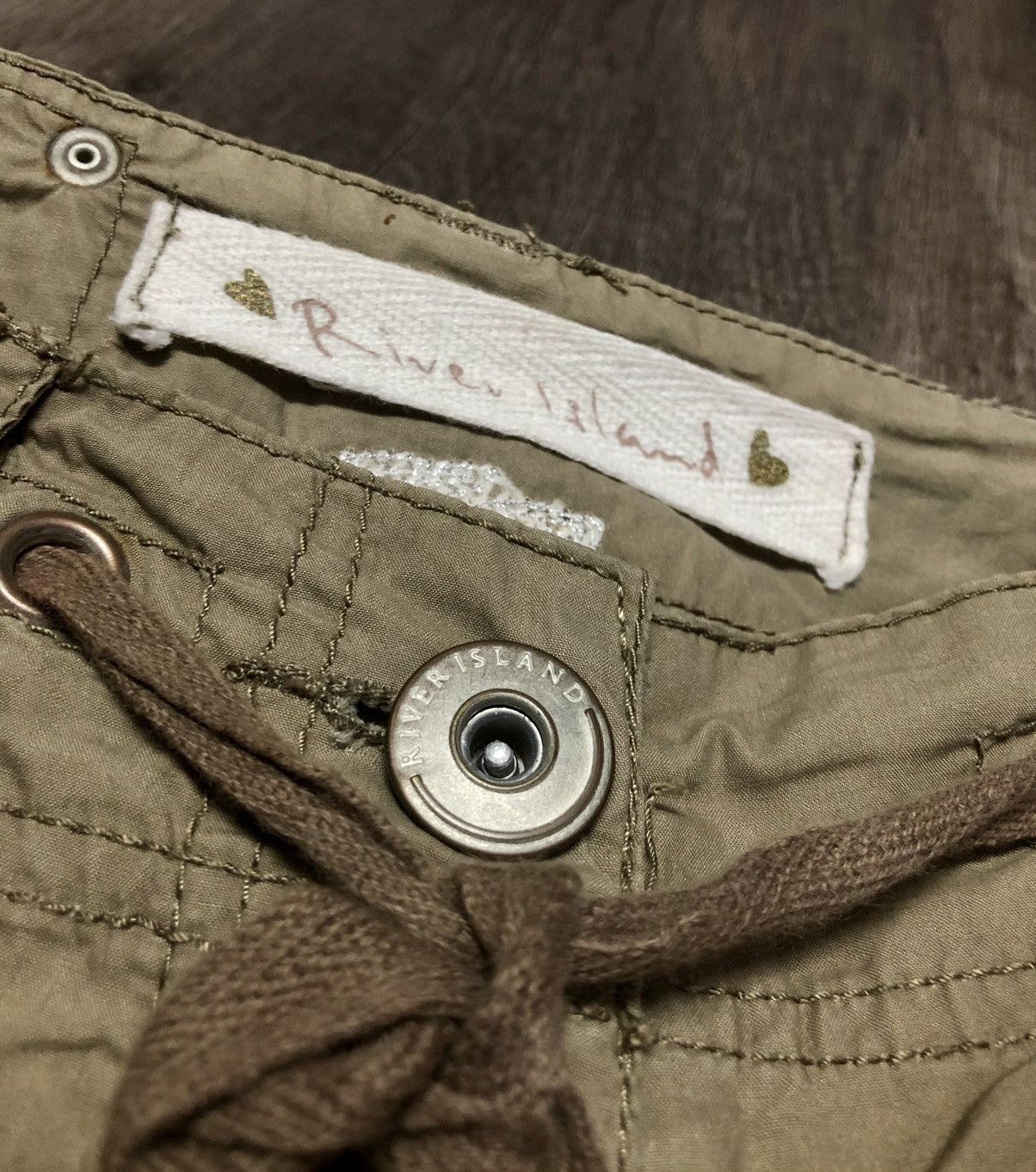Japanese Brand × River Island River Island Cargo Pants Big Logo Dragon Sukajan Design Size US 32 / EU 48 - 18 Thumbnail