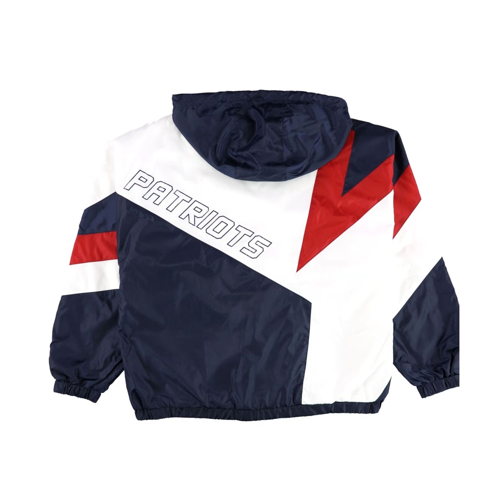 Starter STARTER Womens New England Patriots Windbreaker Jacket M Blue Size M / US 6-8 / IT 42-44 - 2 Thumbnail