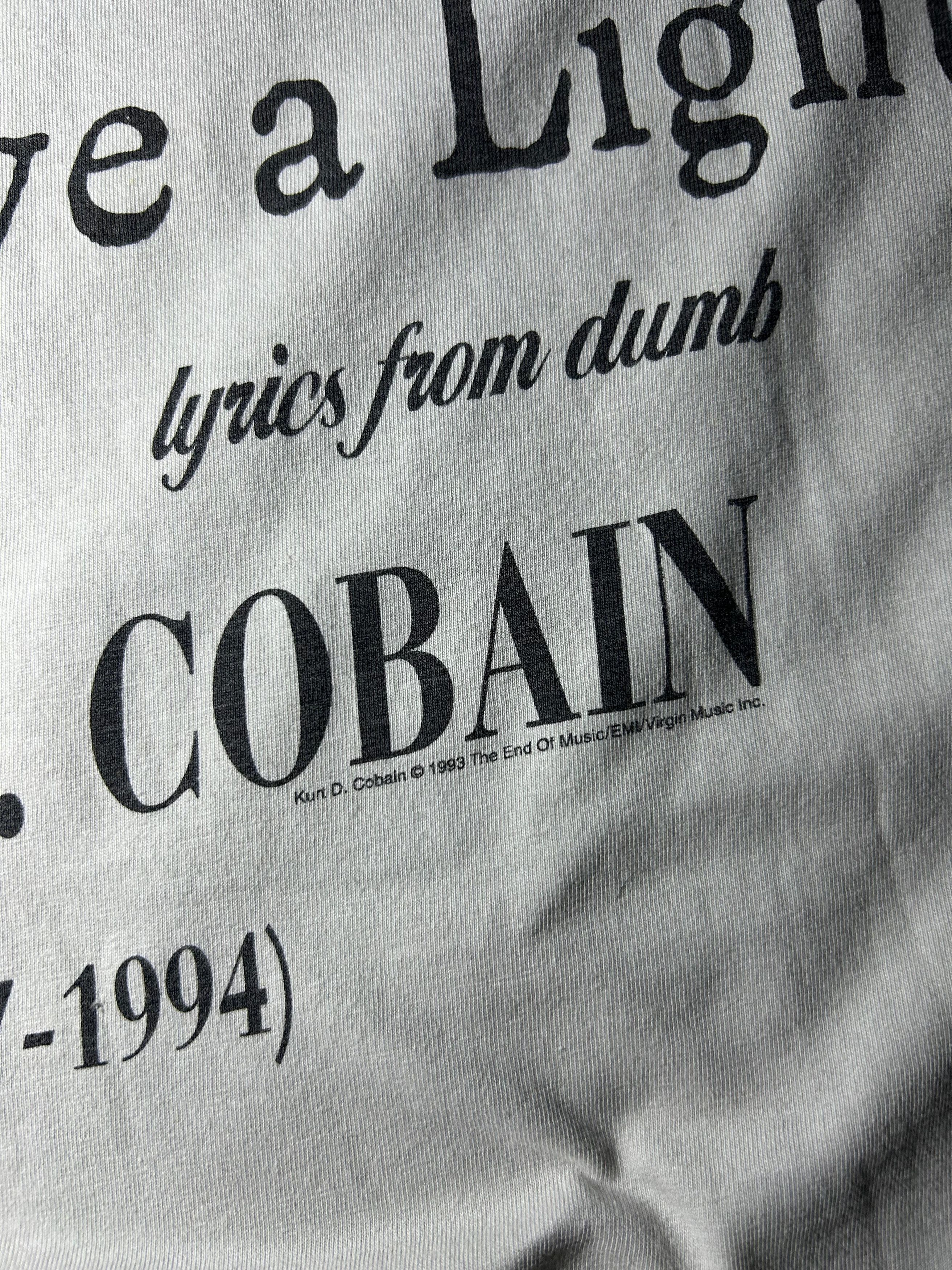 Nirvana Kurt Cobain Memorial 1995 Size US L / EU 52-54 / 3 - 6 Thumbnail