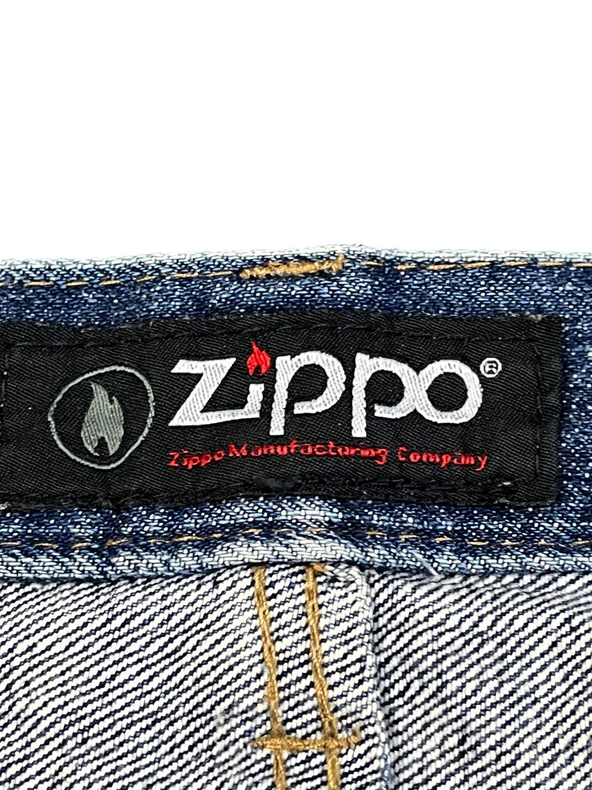 Zippo Vintage Zippo Baggy Distressed Denim Size US 33 - 5 Thumbnail