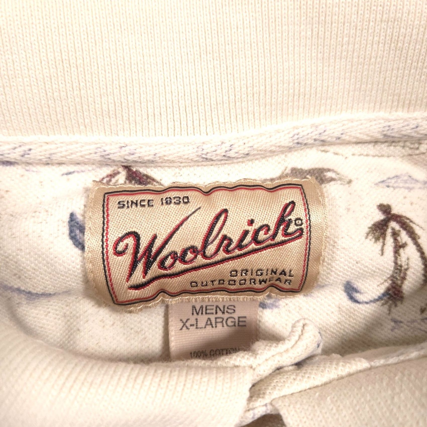 Vintage VINTAGE Woolrich Polo Shirt Mens XL White Fishing Graphic Print 90s Shirt Size US XL / EU 56 / 4 - 5 Thumbnail