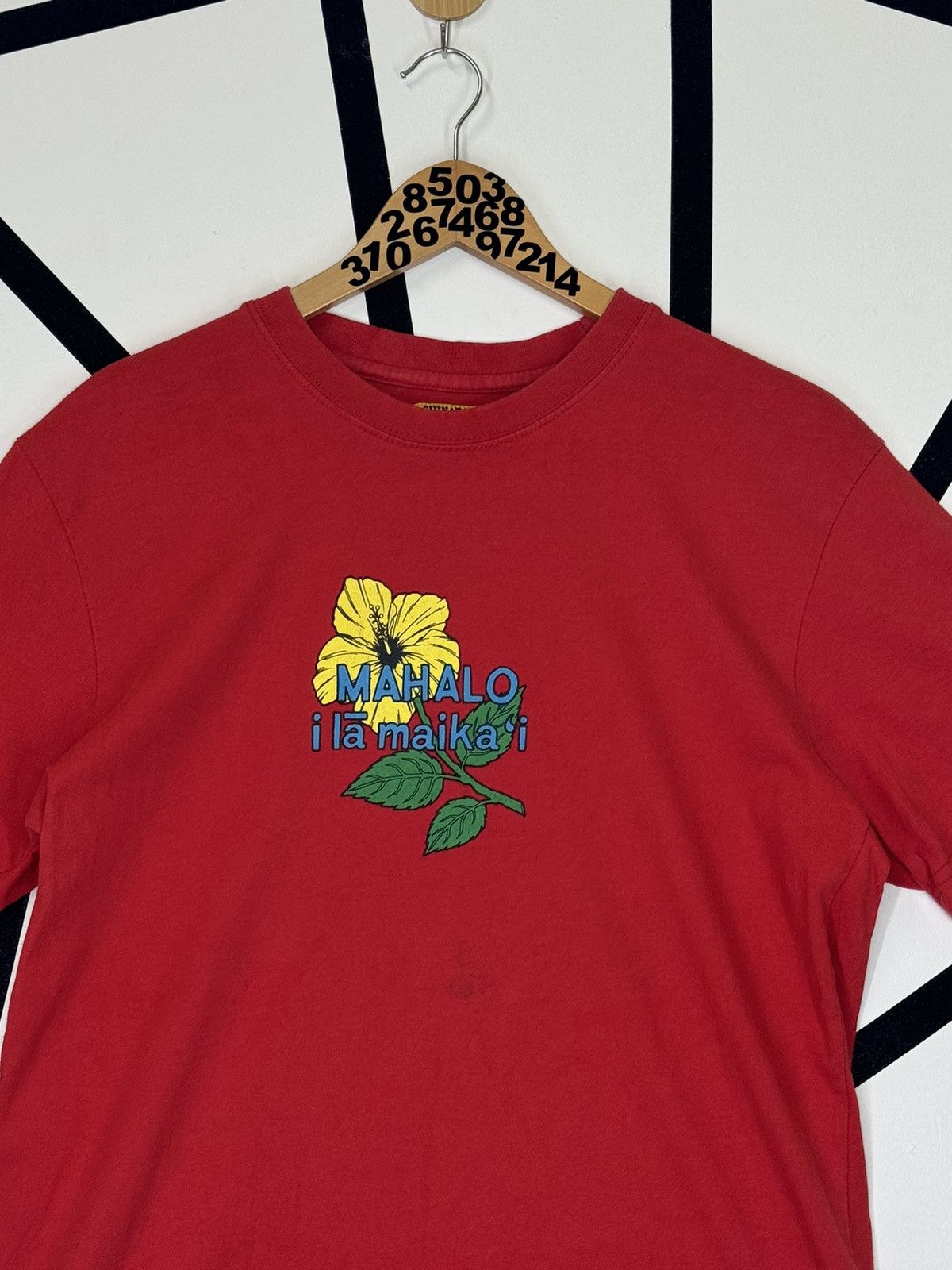 Vintage Chinatown Market MAHALO HIBISCUS YELLOW Tee Size US M / EU 48-50 / 2 - 5 Thumbnail