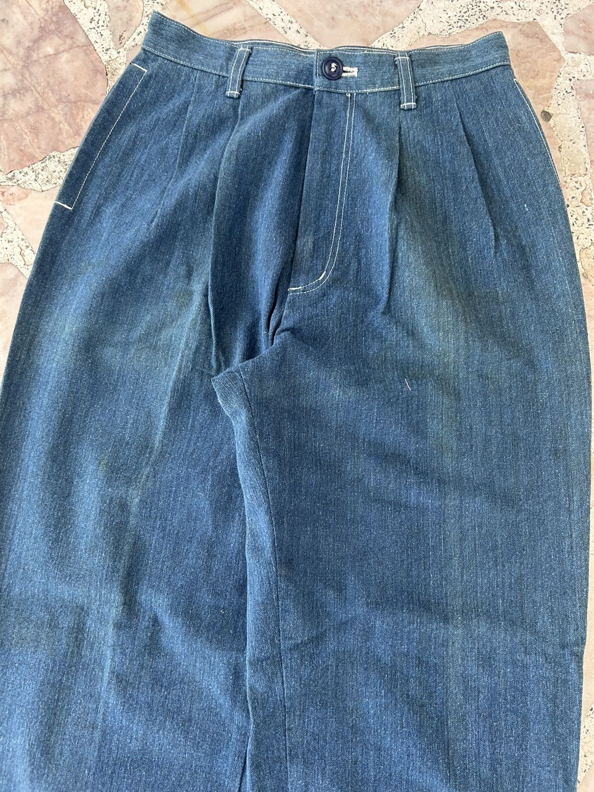 Hai Sporting Gear Issey Miyake Parachute Blue Pants Size 25" / US 0 / IT 36 - 4 Thumbnail