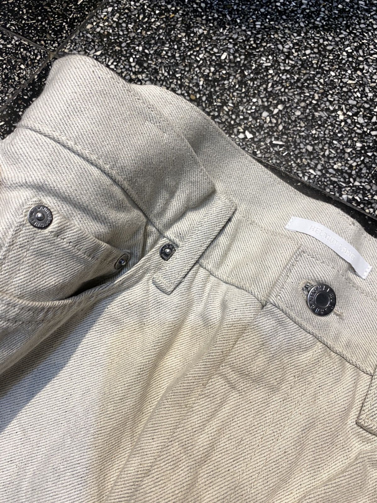 Helmut Lang × Uniqlo Helmut Lang By Uniqlo Silvergrey Denim Straight 28/30 Size US 30 / EU 46 - 7 Thumbnail