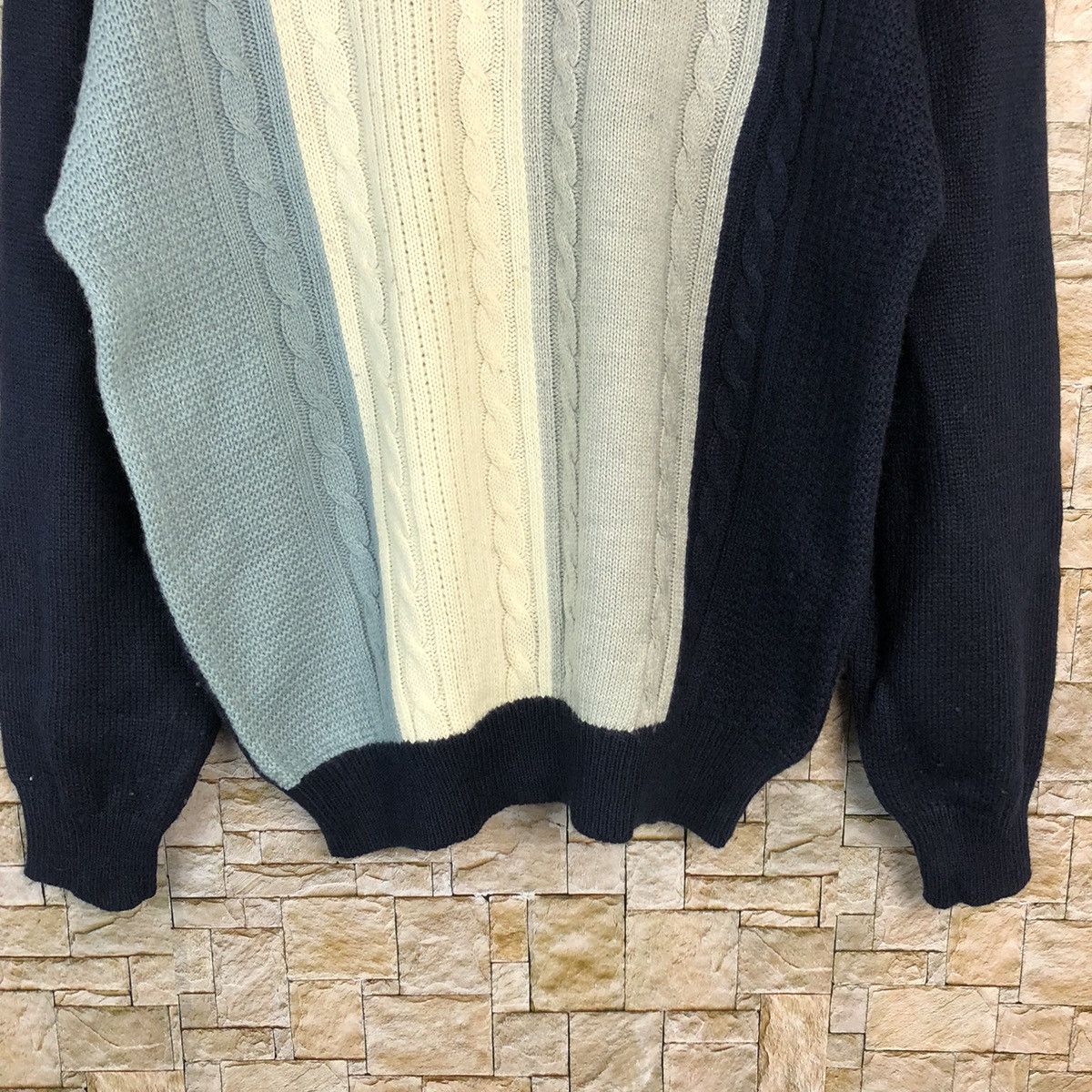 Homespun Knitwear × Japanese Brand × Vintage Joval Sport Dark Blue Knitwear #A850 Size US M / EU 48-50 / 2 - 6 Thumbnail