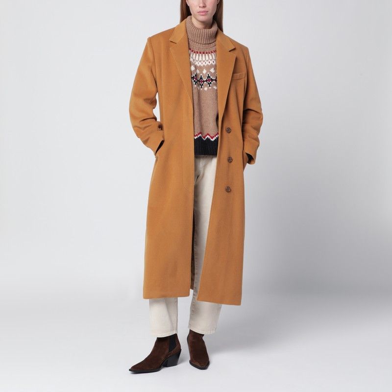Isabel Marant Isabel Marant Camel Wool Blend Coat Size S / US 4 / IT 40 - 1 Thumbnail