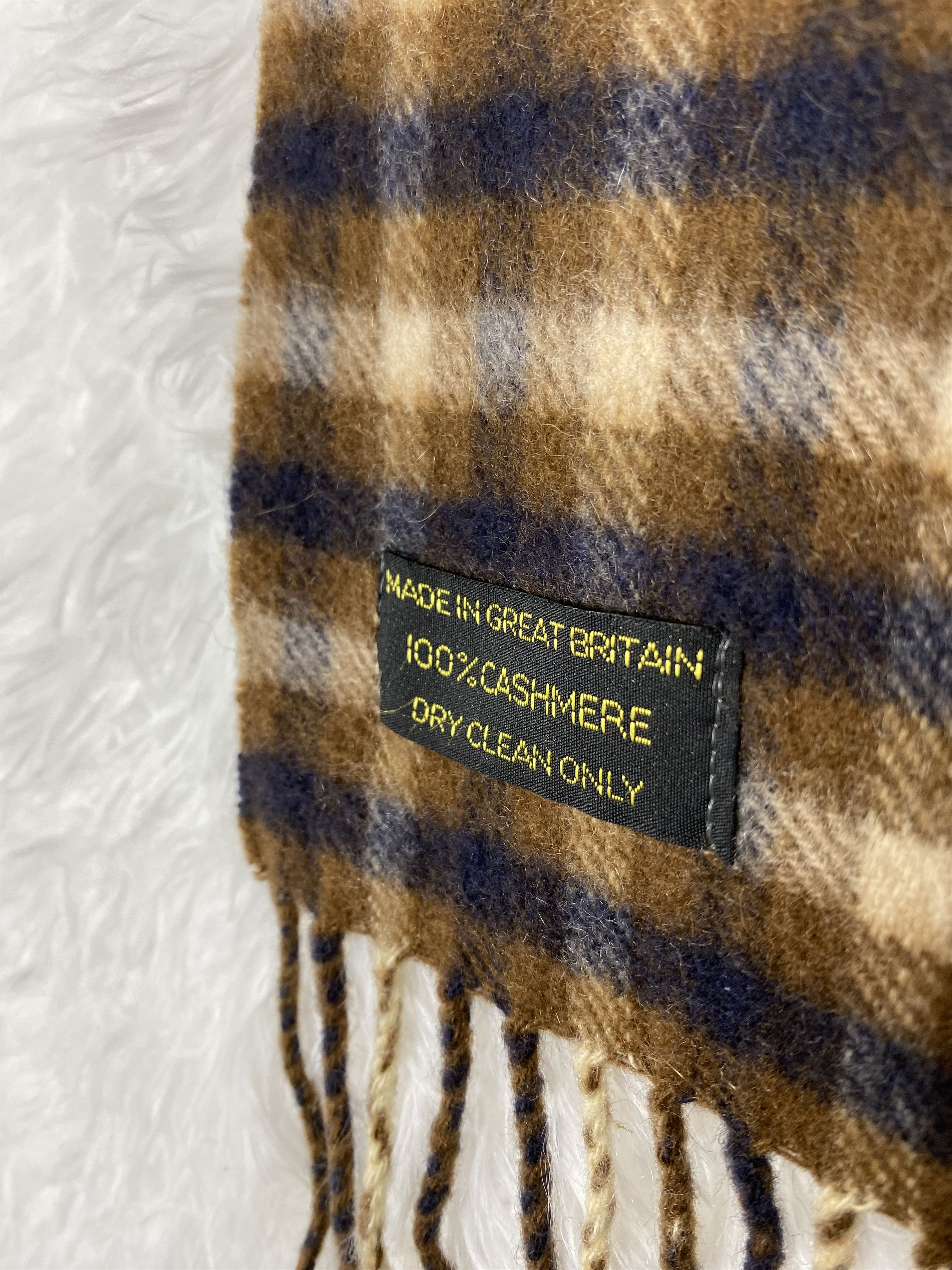 Aquascutum Vintage Aquascutum Scarf / Muffler Neckwear PM0038 Size ONE SIZE - 2 Thumbnail