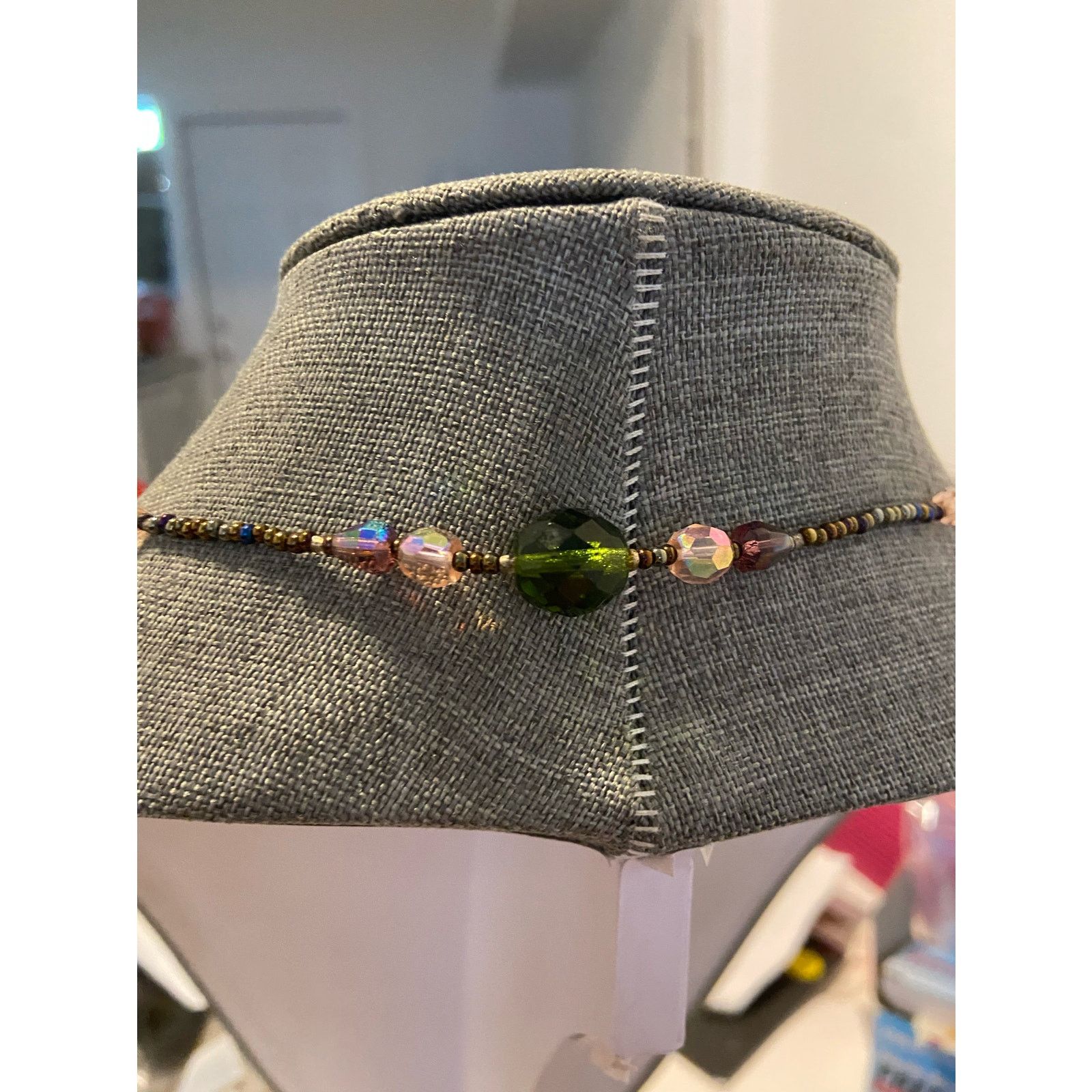 Handmade Long colorful beaded necklace Size ONE SIZE - 4 Thumbnail