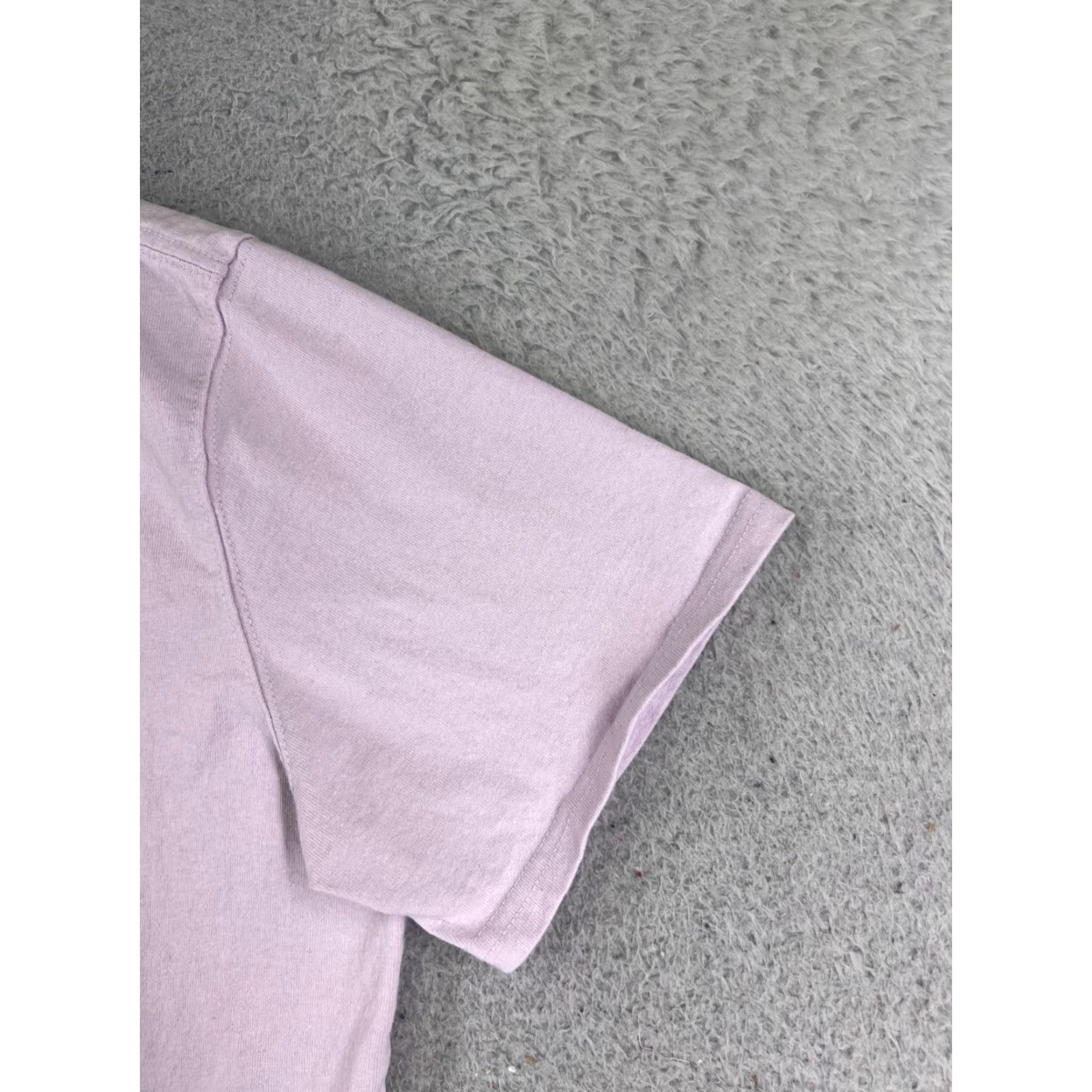 Carhartt Carhartt Shirt Womens Large Purple Short Sleeve Crew Neck 100% Cotton Workwear Size L / US 10 / IT 46 - 2 Thumbnail