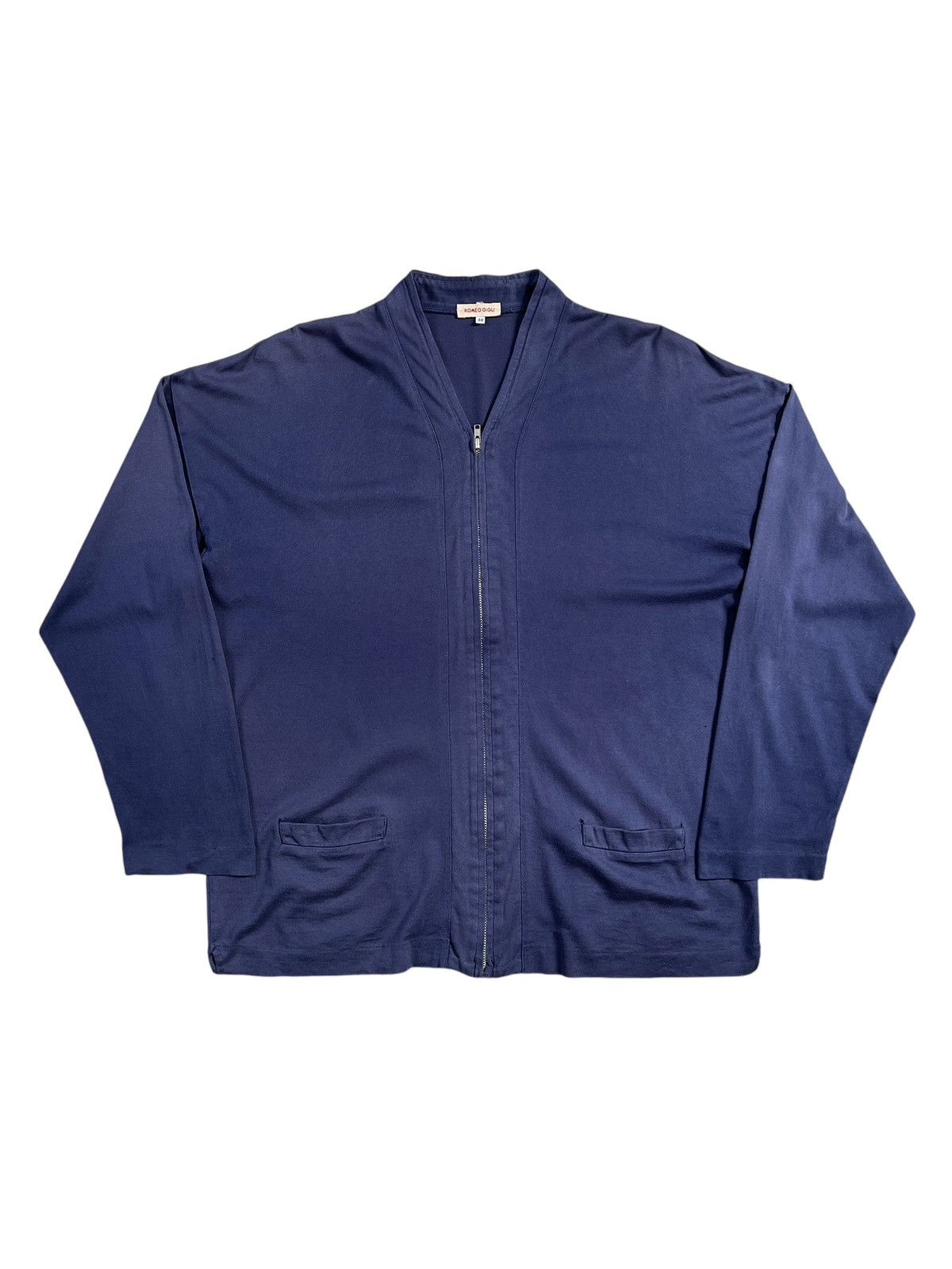 Romeo Gigli Vintage Romeo Gigli Zipper Cotton Light Jacket Size US L / EU 52-54 / 3 - 1 Thumbnail