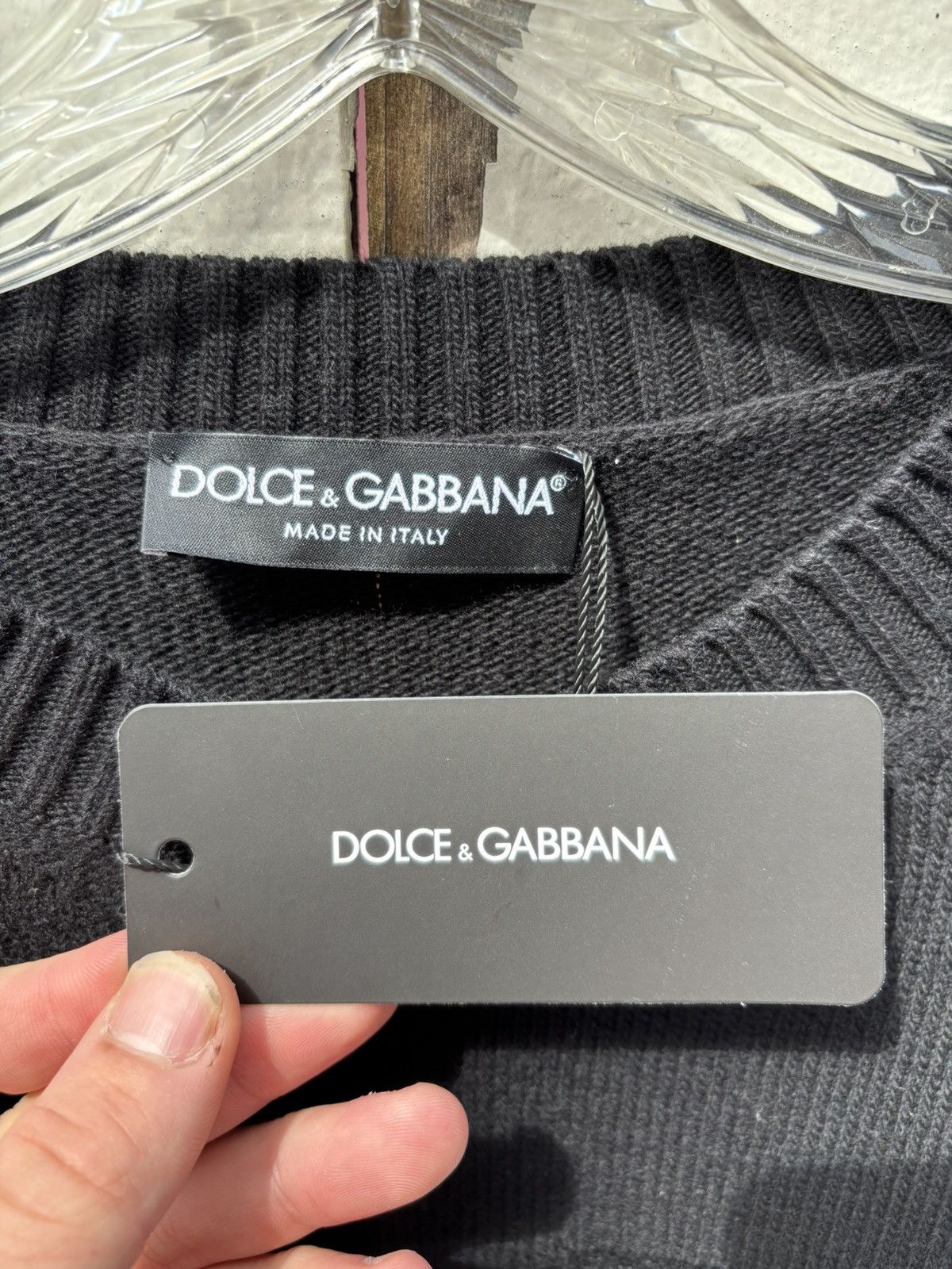 Dolce & Gabbana Dolce and Gabbana Milano Men’s Sweater Size US XL / EU 56 / 4 - 3 Thumbnail