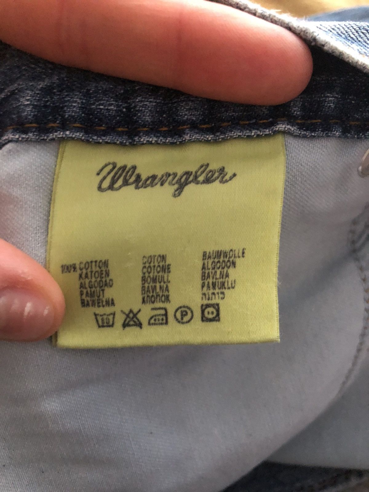 Wrangler WRANGLER ROCKVILLE VINTAGE DENIM JEANS PANTS Size US 31 - 4 Thumbnail