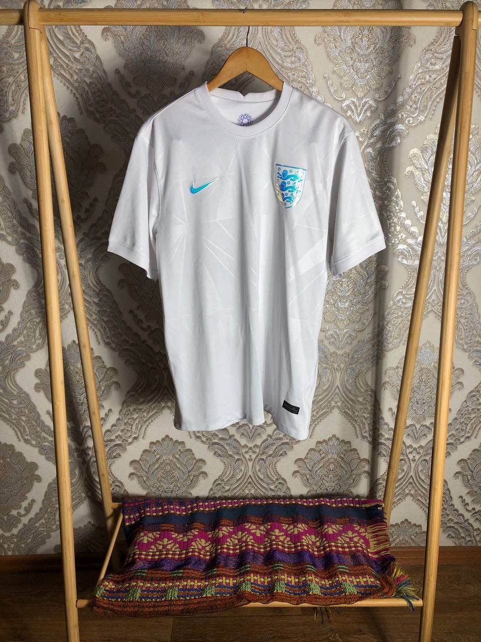 Nike × Vintage VERY RARE NIKE ENGLAND SOCCER JERSEY BLOKECORE DESIGNER Y2K Size US L / EU 52-54 / 3 - 1 Thumbnail