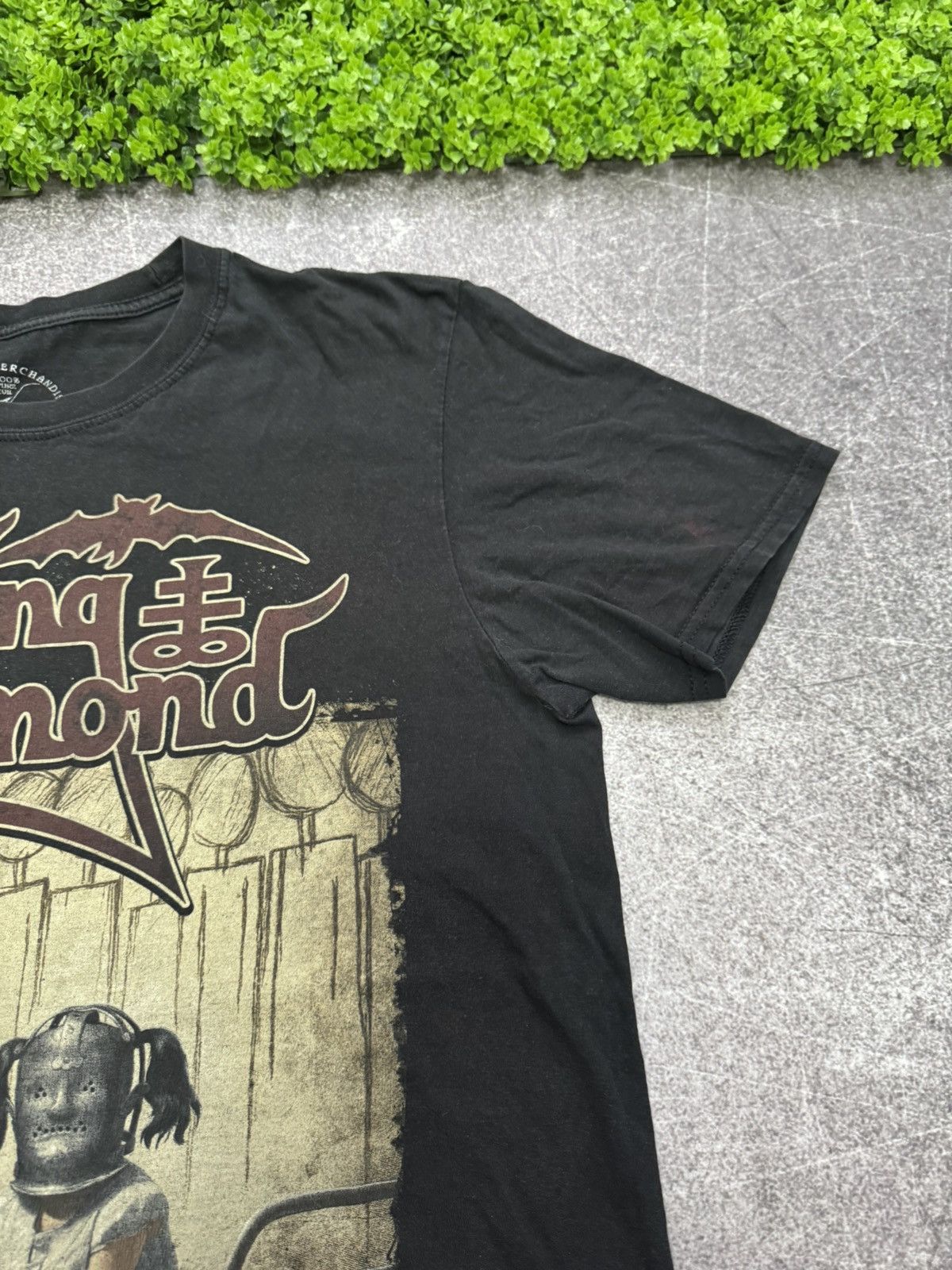 Band Tees 2019 KING OF DIAMOND T SHIRT BLACK METAL Tour Europe Size US M / EU 48-50 / 2 - 5 Thumbnail
