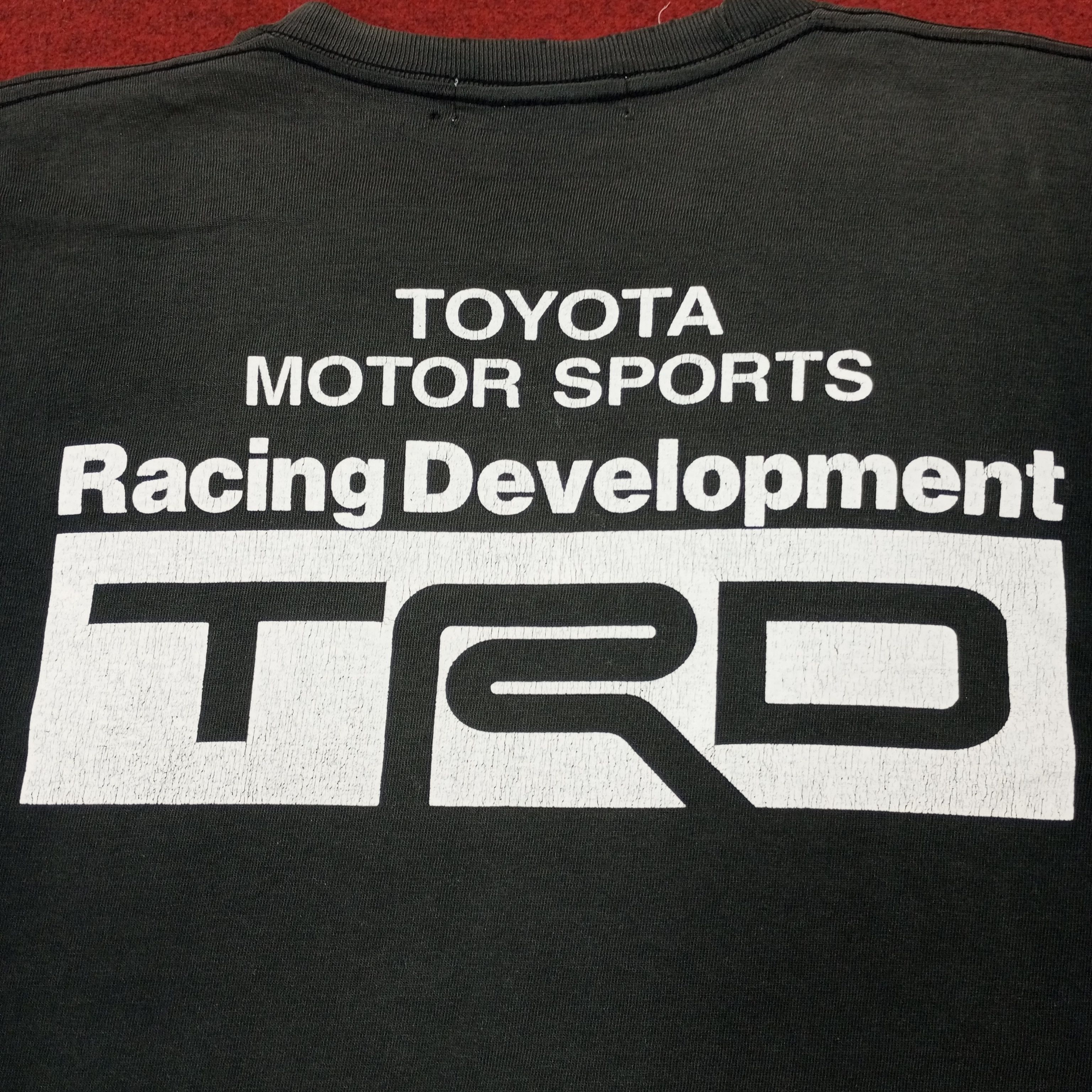 Japanese Brand × Vintage TRD Racing Development Japanese Toyota Motorsports Tshirt Size US L / EU 52-54 / 3 - 2 Thumbnail