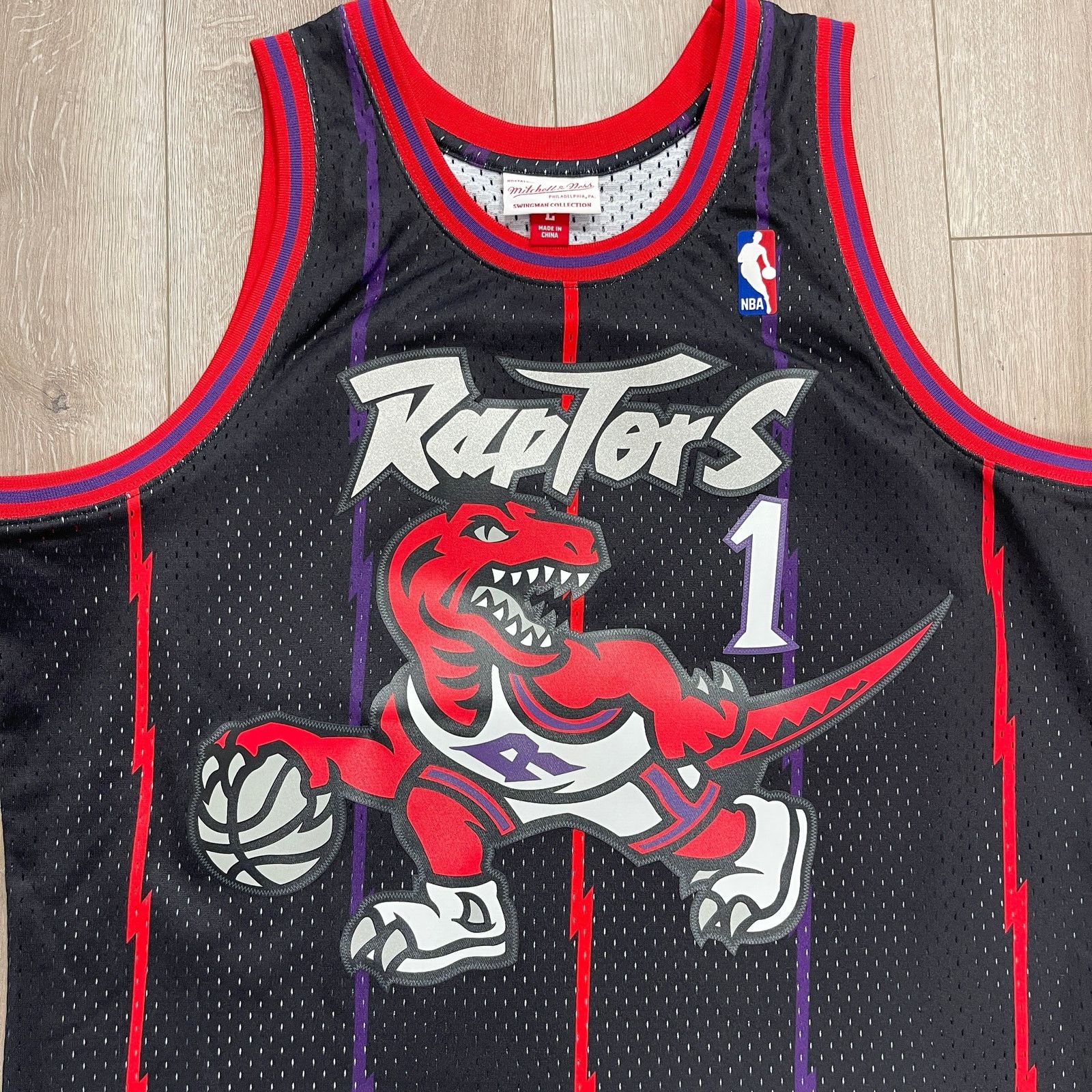 Mitchell & Ness Toronto Raptors McGrady Hardwood Classics jersey Large Size US L / EU 52-54 / 3 - 2 Thumbnail